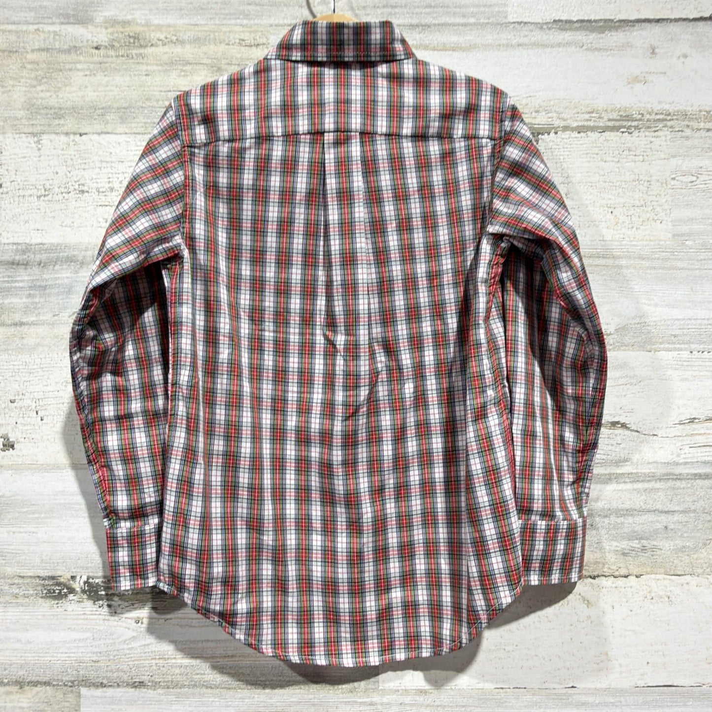TBBC Dean's List Dress Shirt Boys Size 6 Plaid Merritt Park Preppy NWT5