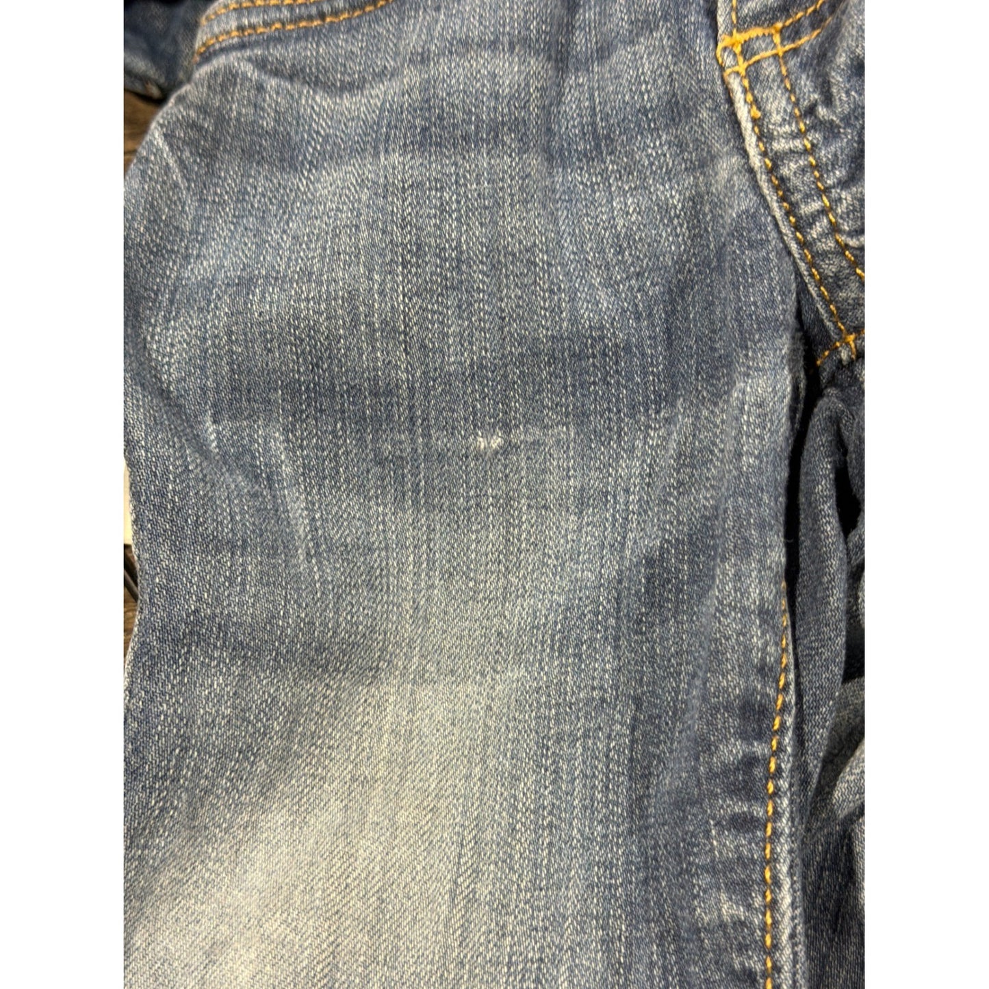 Wrangler Jeans Boys 18M Blue Denim Straight Leg Western GUC4
