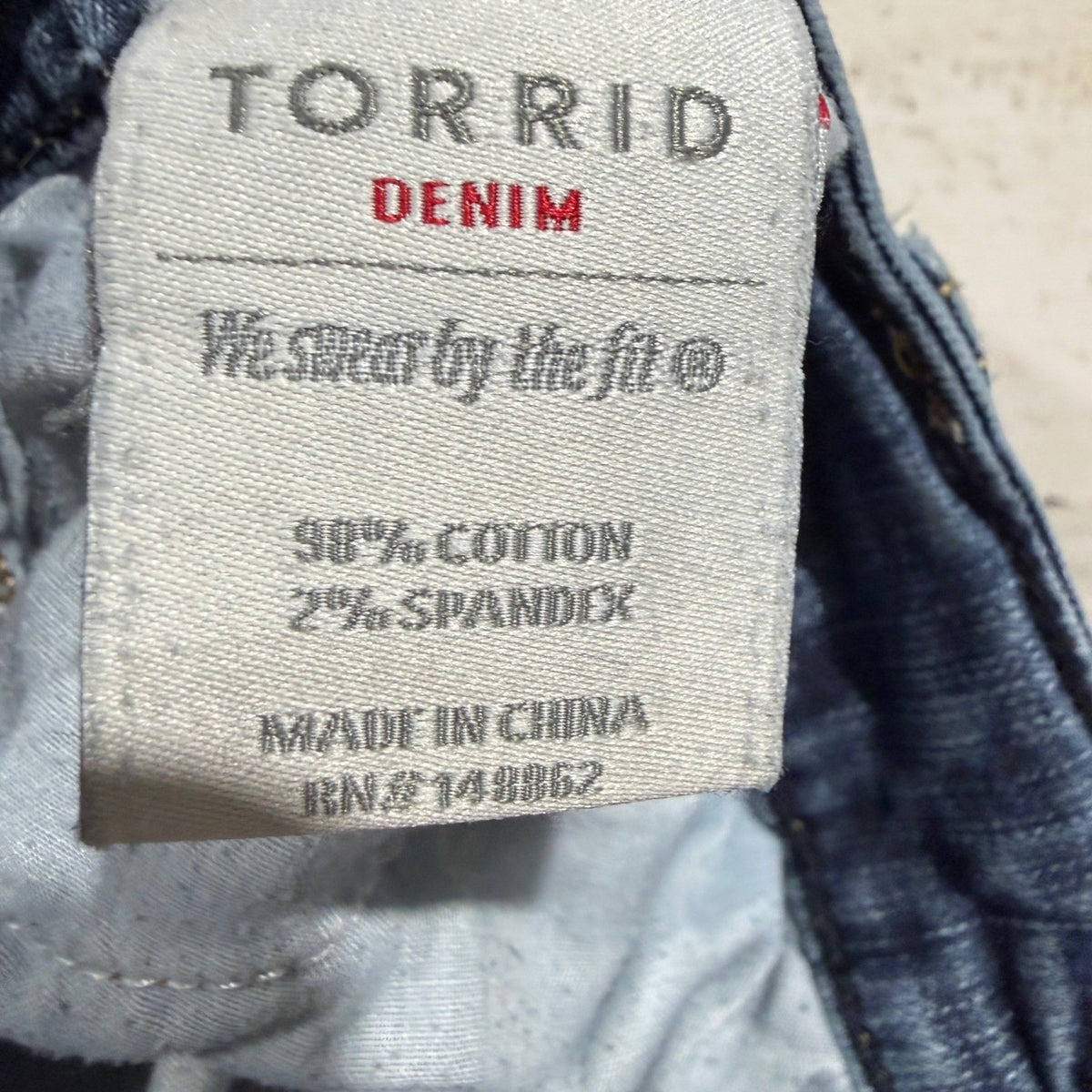 Torrid Denim Shorts Women 18 Blue Distressed First At Fit Grunge3