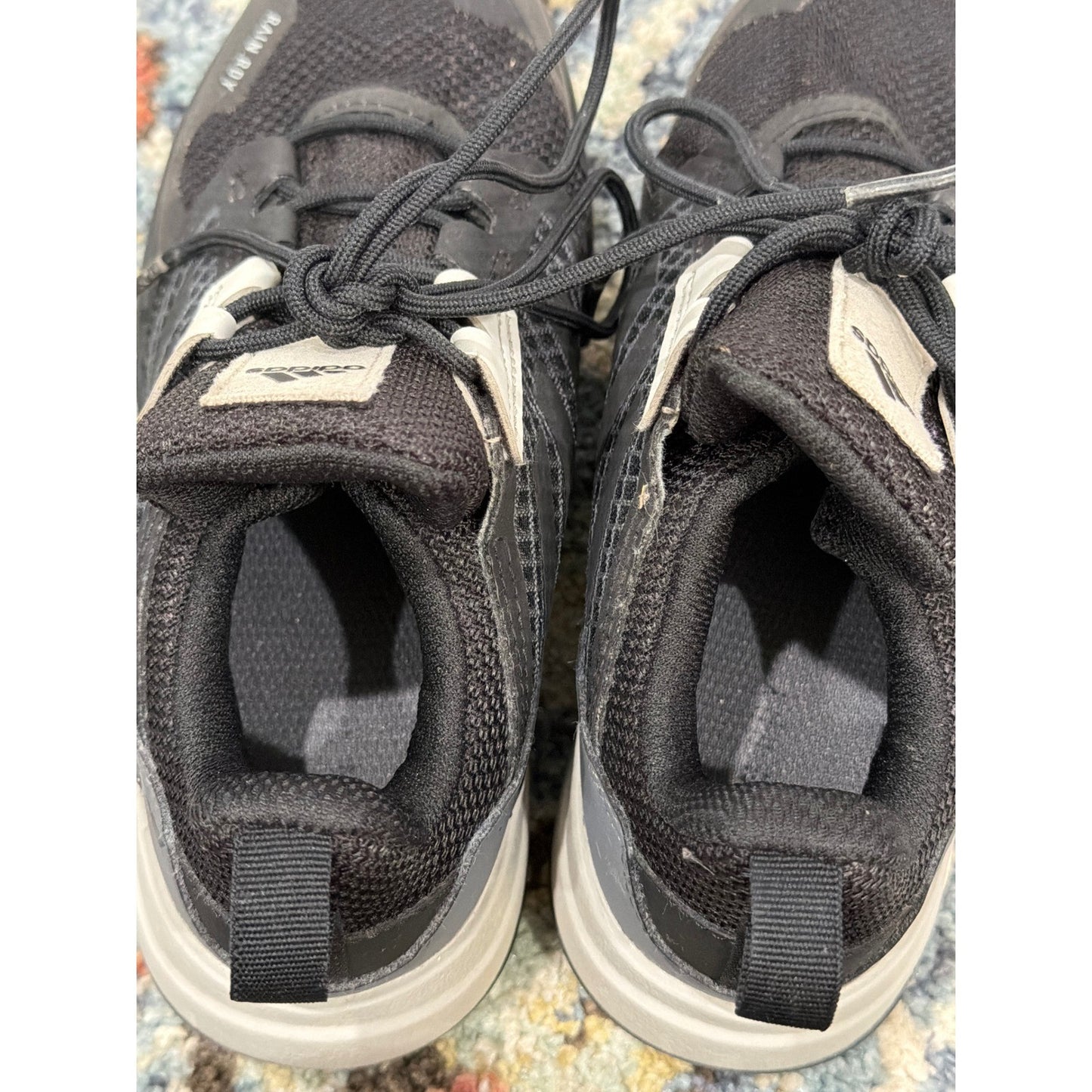 Adidas Terrex Shoes Boys 13K Black RAIN.RDY Hiking Outdoors EUC7