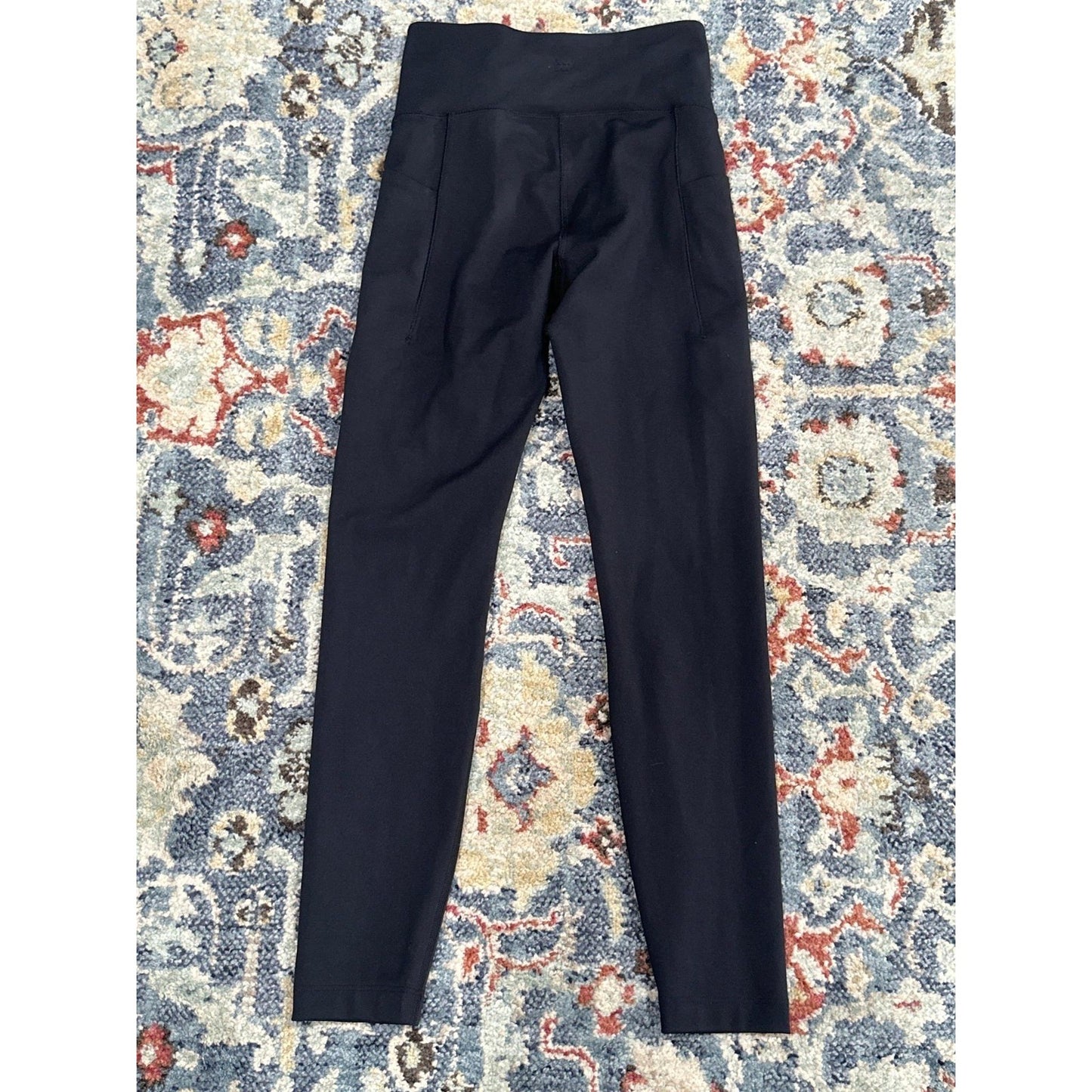 All In Motion Leggings Women XS Black Dynamic Flex High Rise Pockets EUC2
