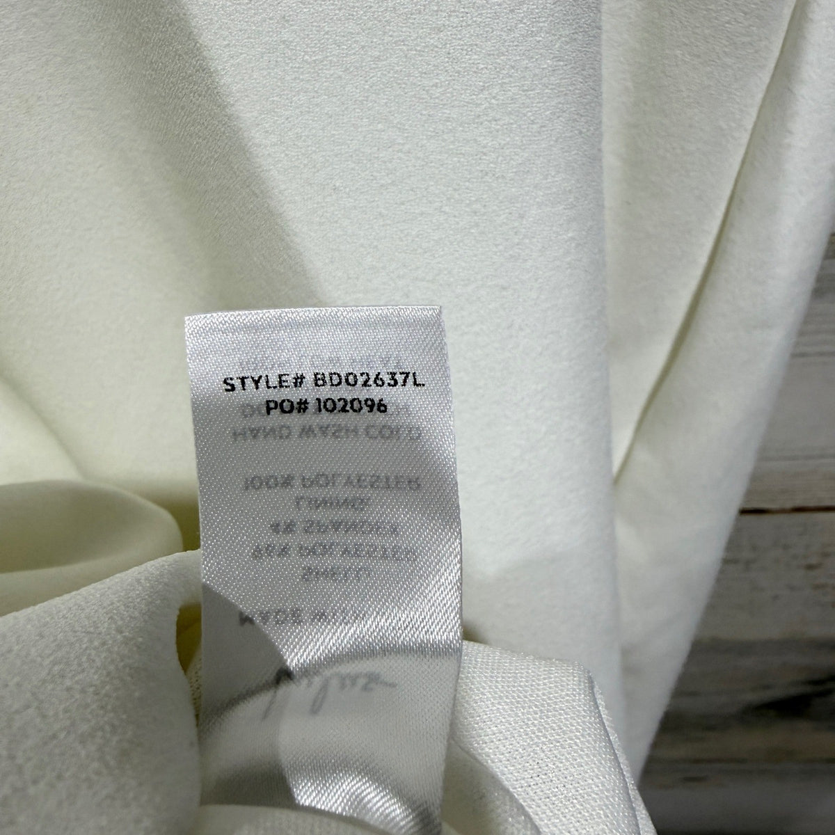 Lulus Mini Dress Women XL White Ruffle V Neck Cocktail Party Bridal NWT *Flawed7