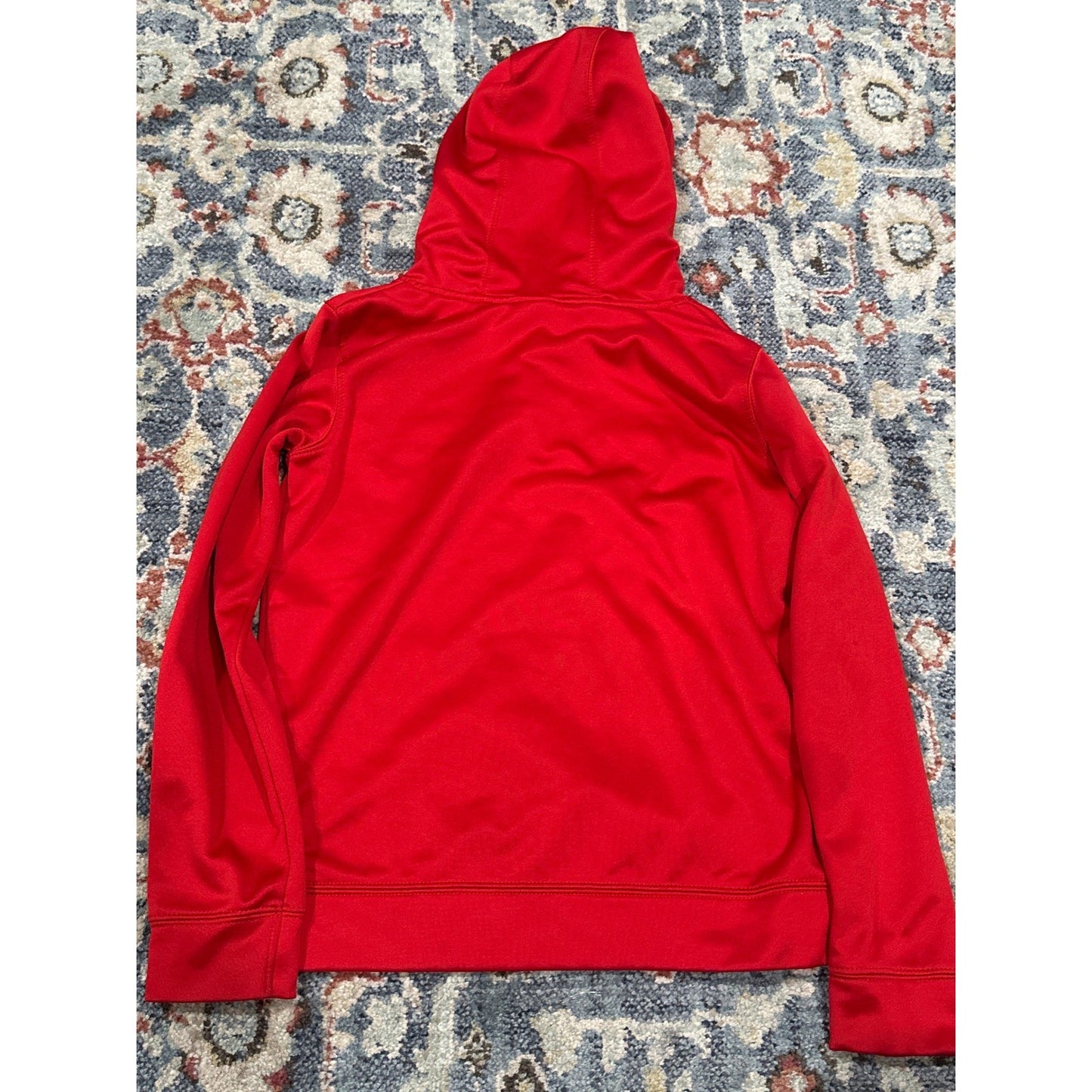 NBA Houston Rockets Hoodie Boys Youth Medium 10-12 Red Graphic Pullover EUC2