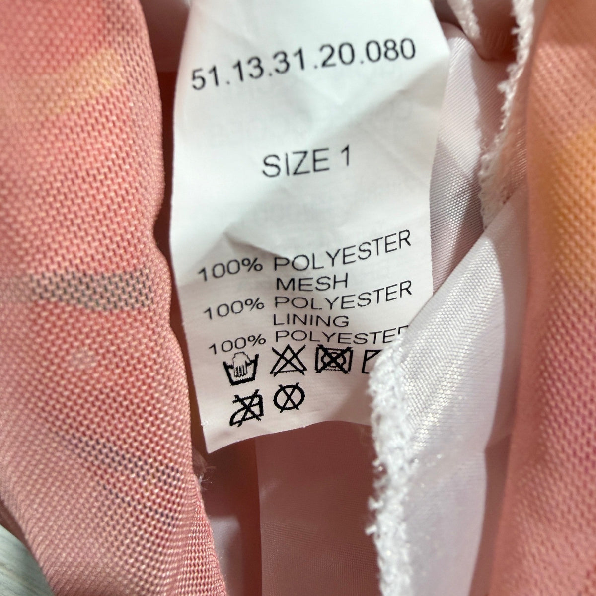 Mon Sucre Balloon Print Dress Girls Size 1 (12m) Pink Mesh Party Whimsical NWT6