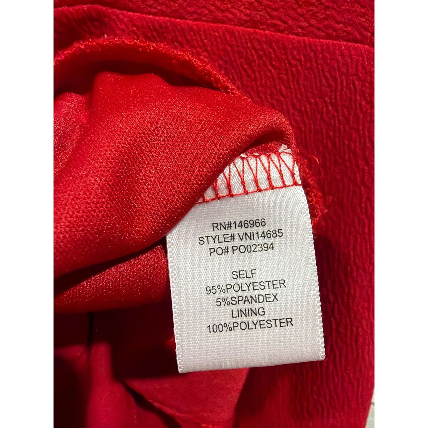Midnight Doll Dress Women XL Red Ruffle Sleeve Tiered Coquette EUC3