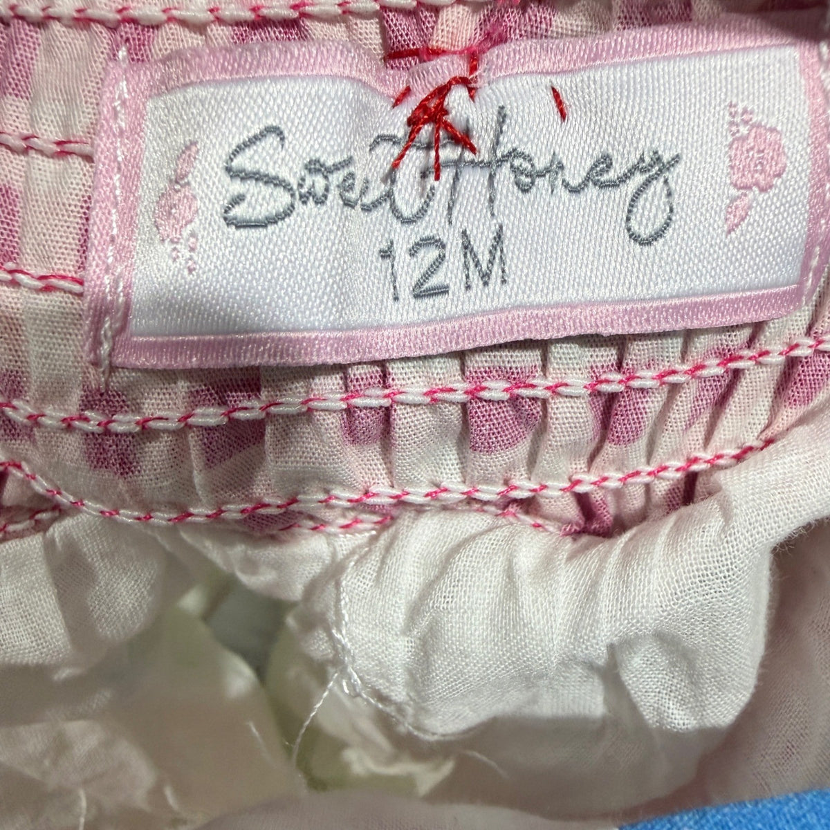 SweetHoney Lighthouse Nautical Dress Girls 12M Cotton Summer Boutique EUC5