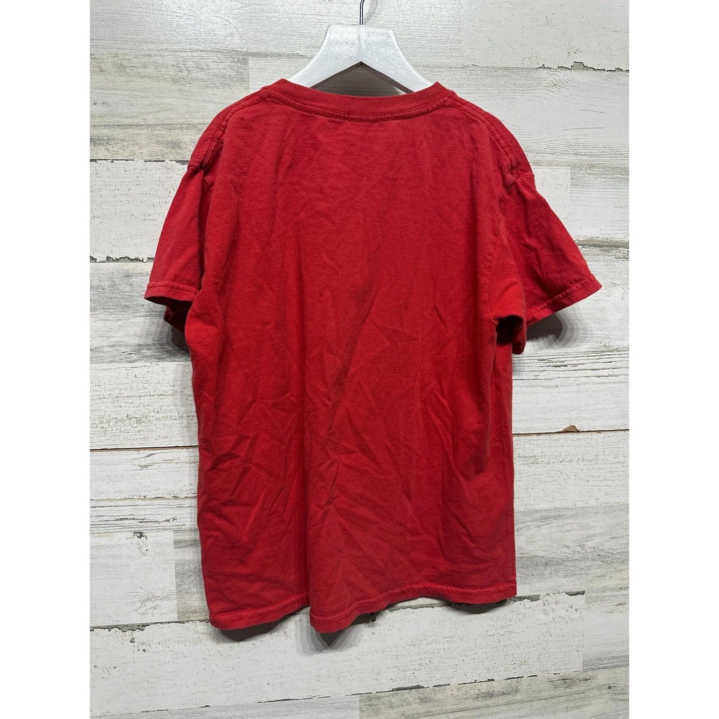 NFL Team Apparel T-Shirt Boys Medium Red Mahomes Chiefs Graphic GUC2