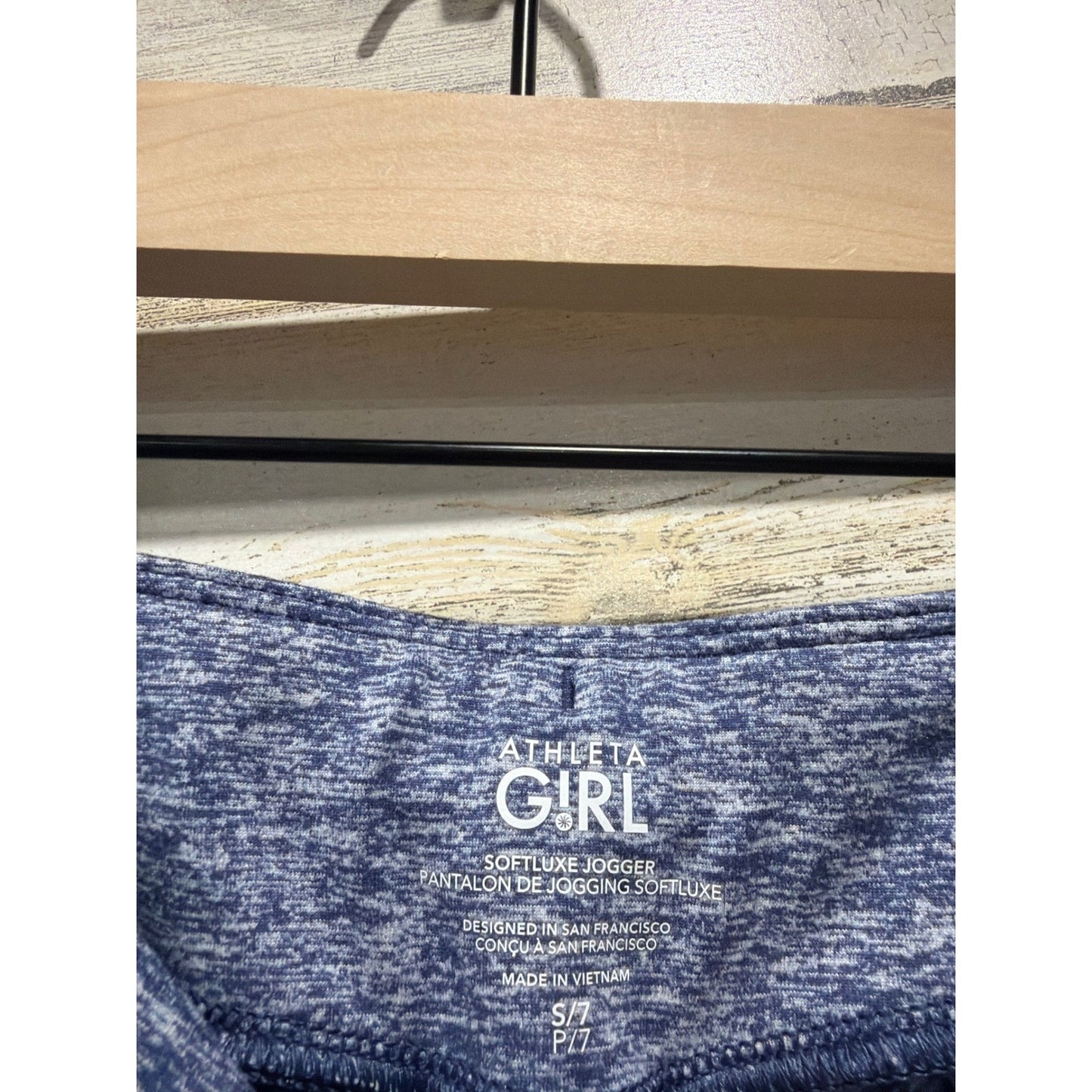 Athleta Girl Bundle Size 7 Small Purple Blue Hoodie Leggings Joggers Active EUC8