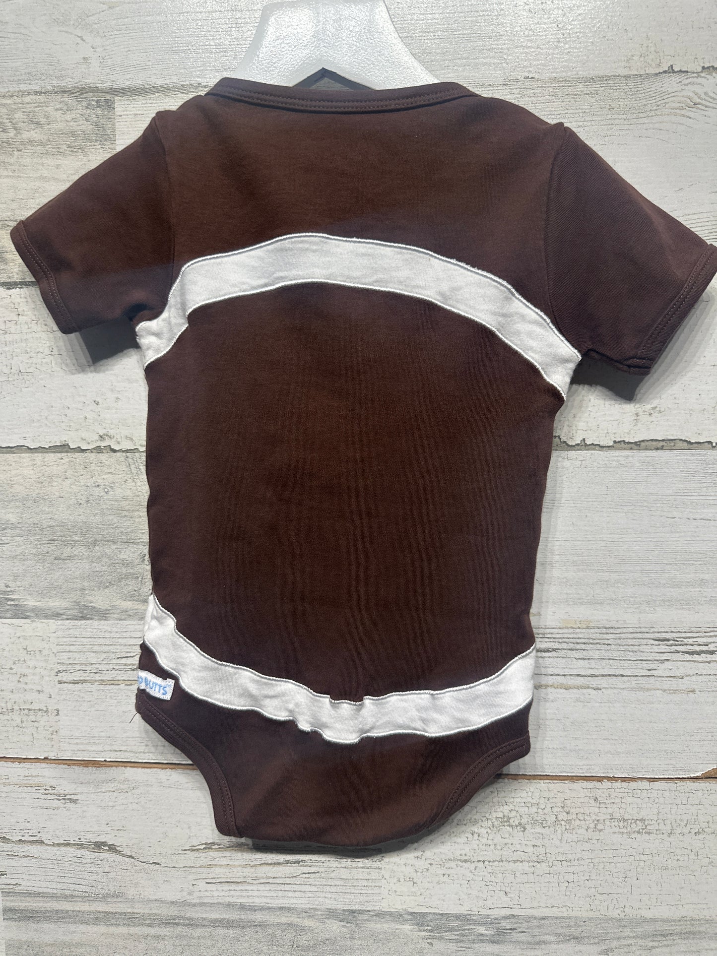 Size 18-24m RuggedButts Embroidered Football Bodysuit- Very Good Used Condition