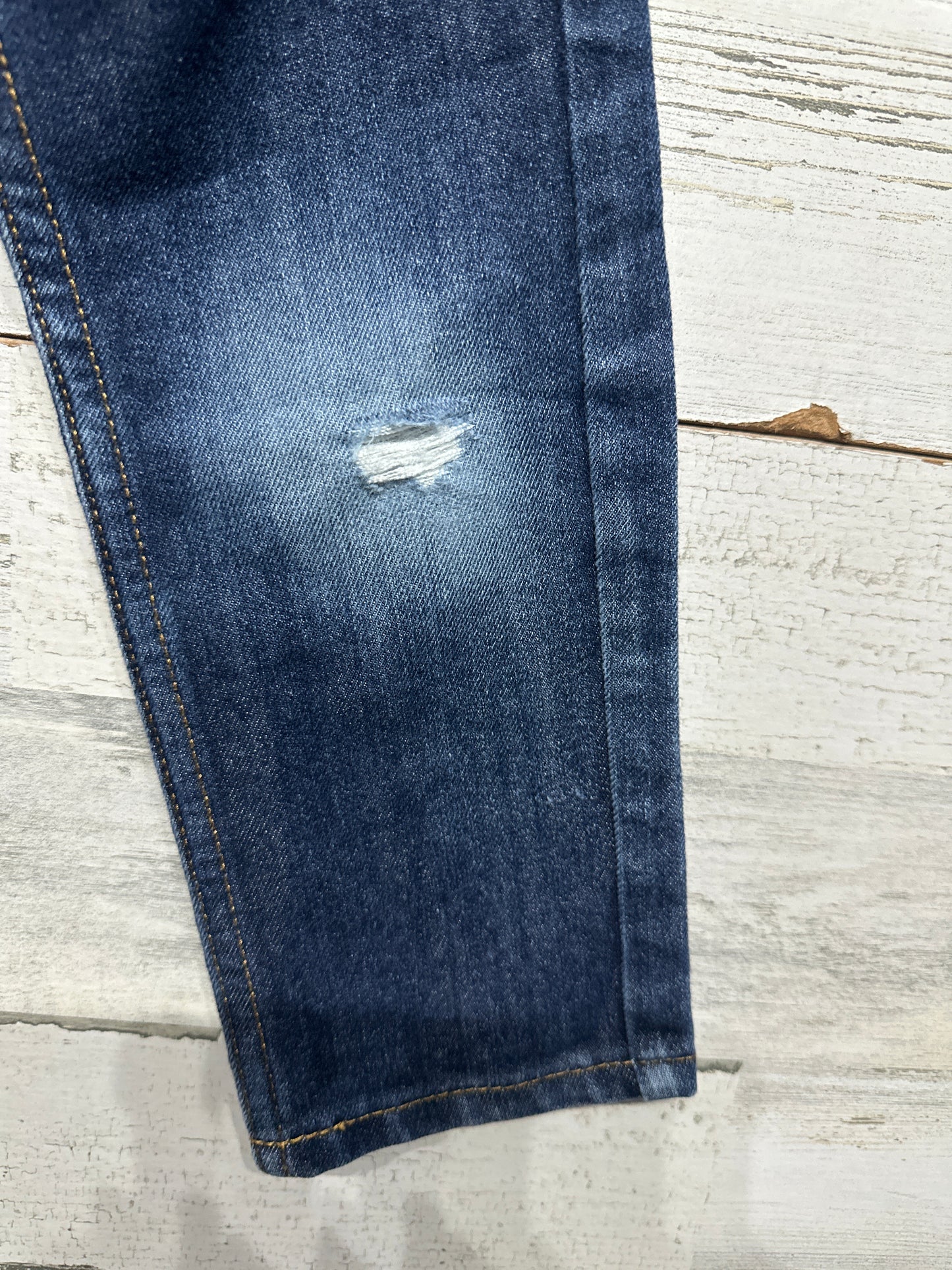 Boys Size 4 Regular Levi’s 511 Slim Distressed Adjustable Waist Jeans - Good Used Condition