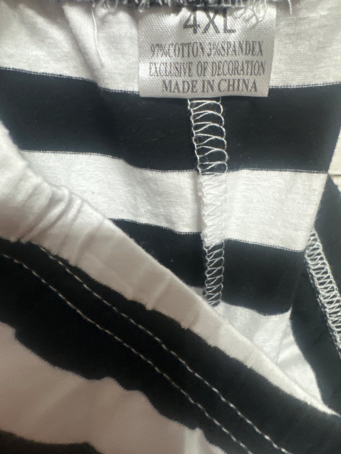 Fit Like Size 5/6 Striped Ruffle Pants - Very Good Used Condition
