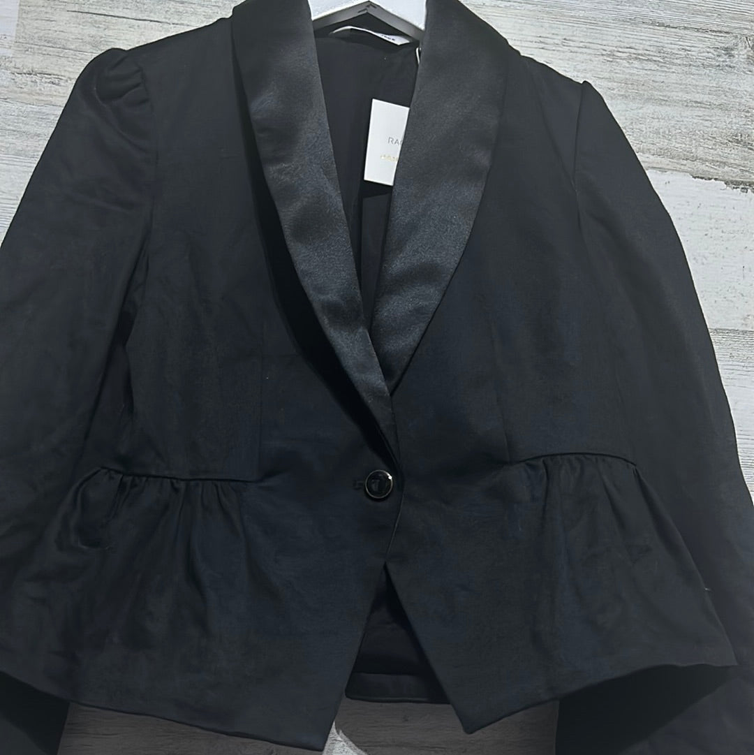Girls Size 7 Rachel Zoe x Janie and Jack black blazer - new with tags
