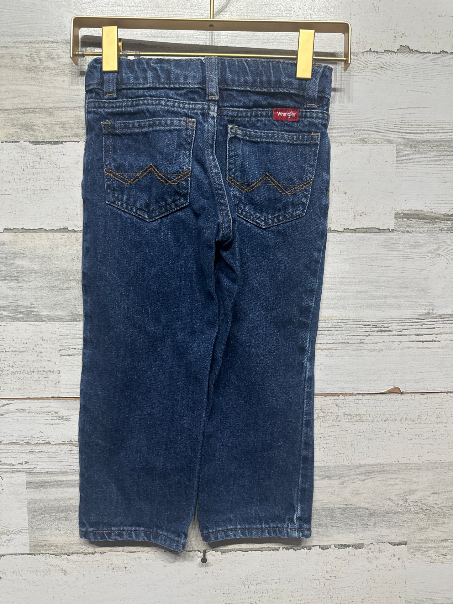 Size 4t Wrangler Adjustable Waist Jeans - Very Good Used Condition