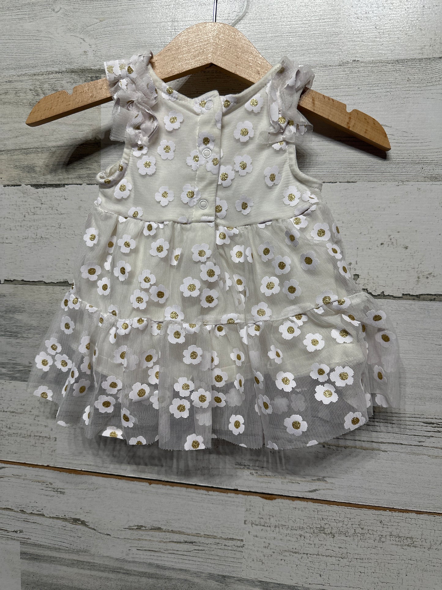 Floral Dress - Cat & Jack Girls Size 0-3m - Very Good Used Condition