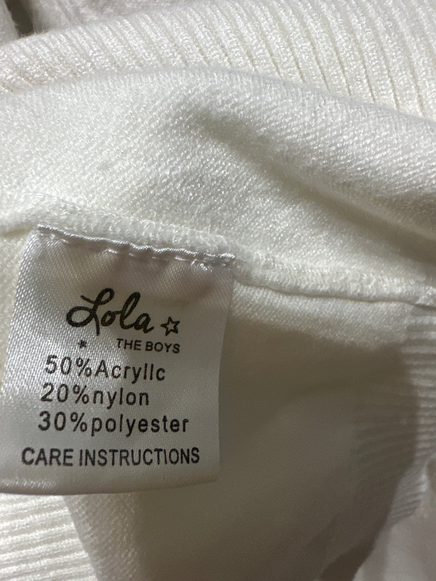 Girls Size 12 Lola + The Boys Weekend Sweater - Good Used Condition*