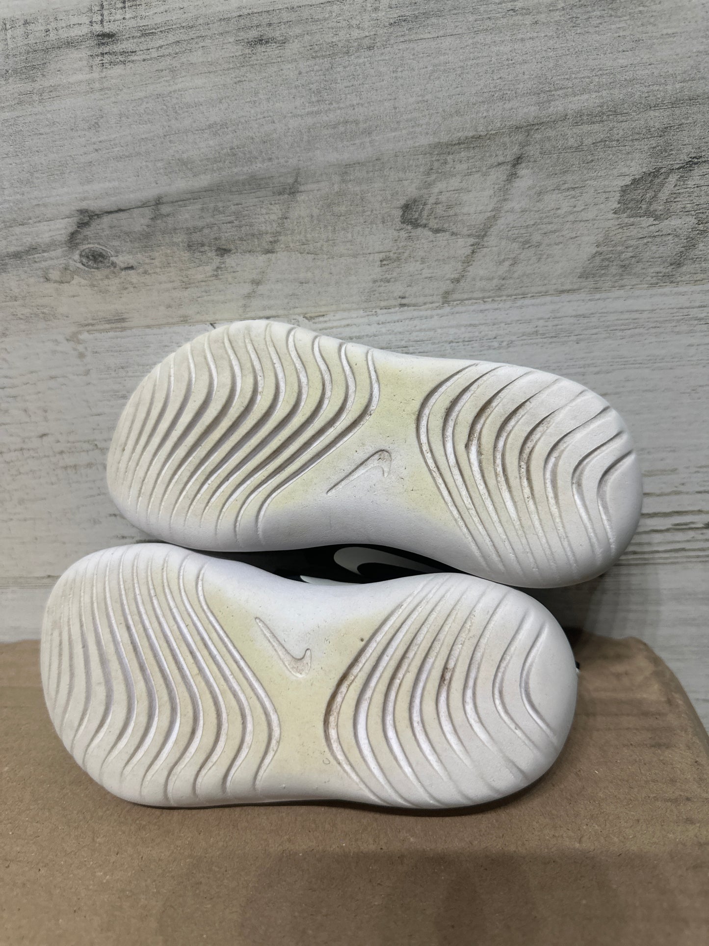 Fit like 8 toddler - Marked Size 10 (Toddler) Nike Black Flex Runner Slip On Shoes - Good Used Condition*