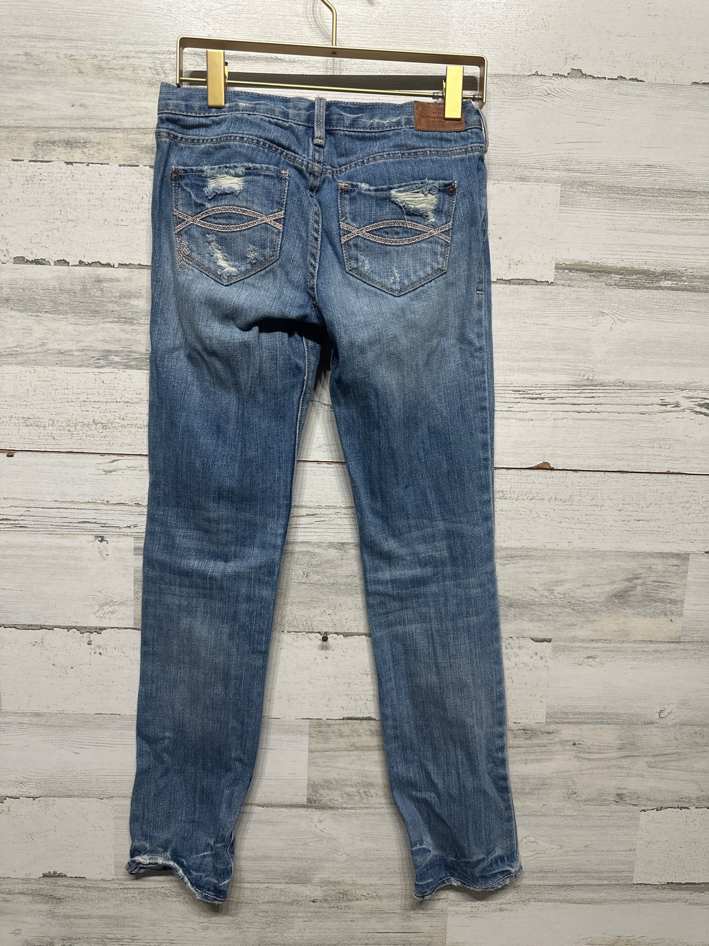 Girls Size 10 Abercrombie Distressed Jeans - Good Used Condition