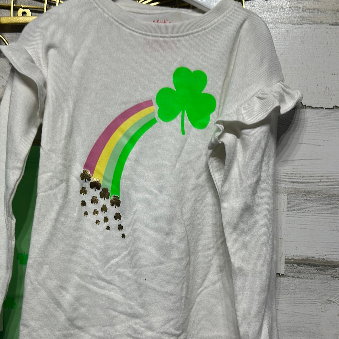 Girls Size 5t Cat and Jack Four Leaf Clover Two Piece Set - New With Tags
