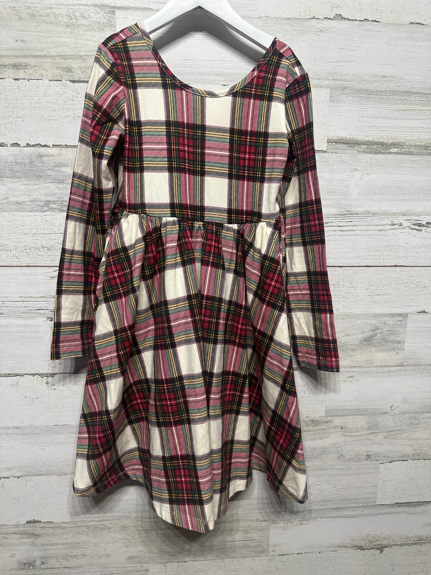 Size 8 Hanna Andersson Plaid Dress - Very Good Used Condition