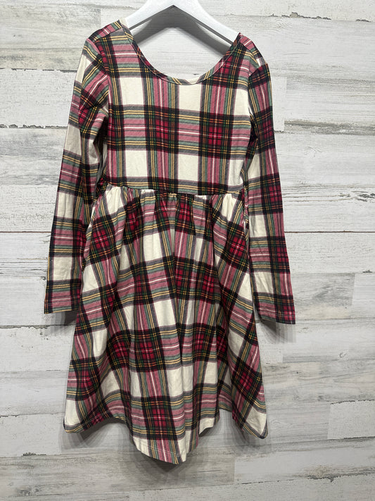 Size 8 Hanna Andersson Plaid Dress - Very Good Used Condition