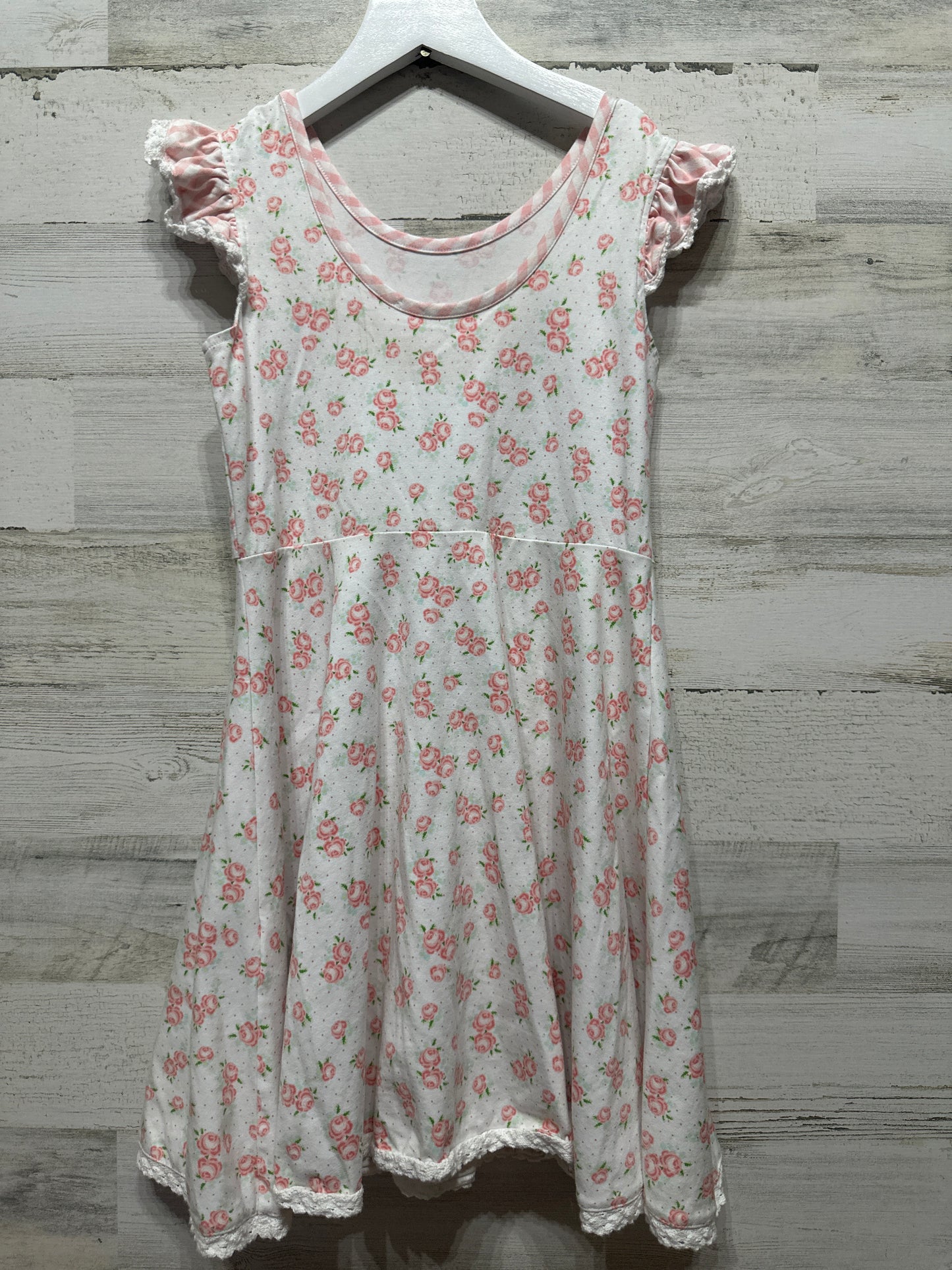 Girls Size 7-8 Serendipity Floral Dress - Very Good Used Condition