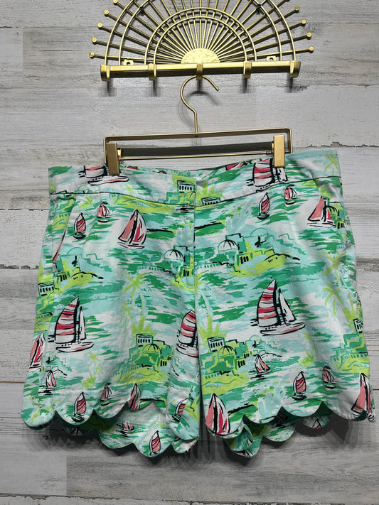 Women’s 16W Crown and Ivy Scalloped Shorts - Good Used Condition