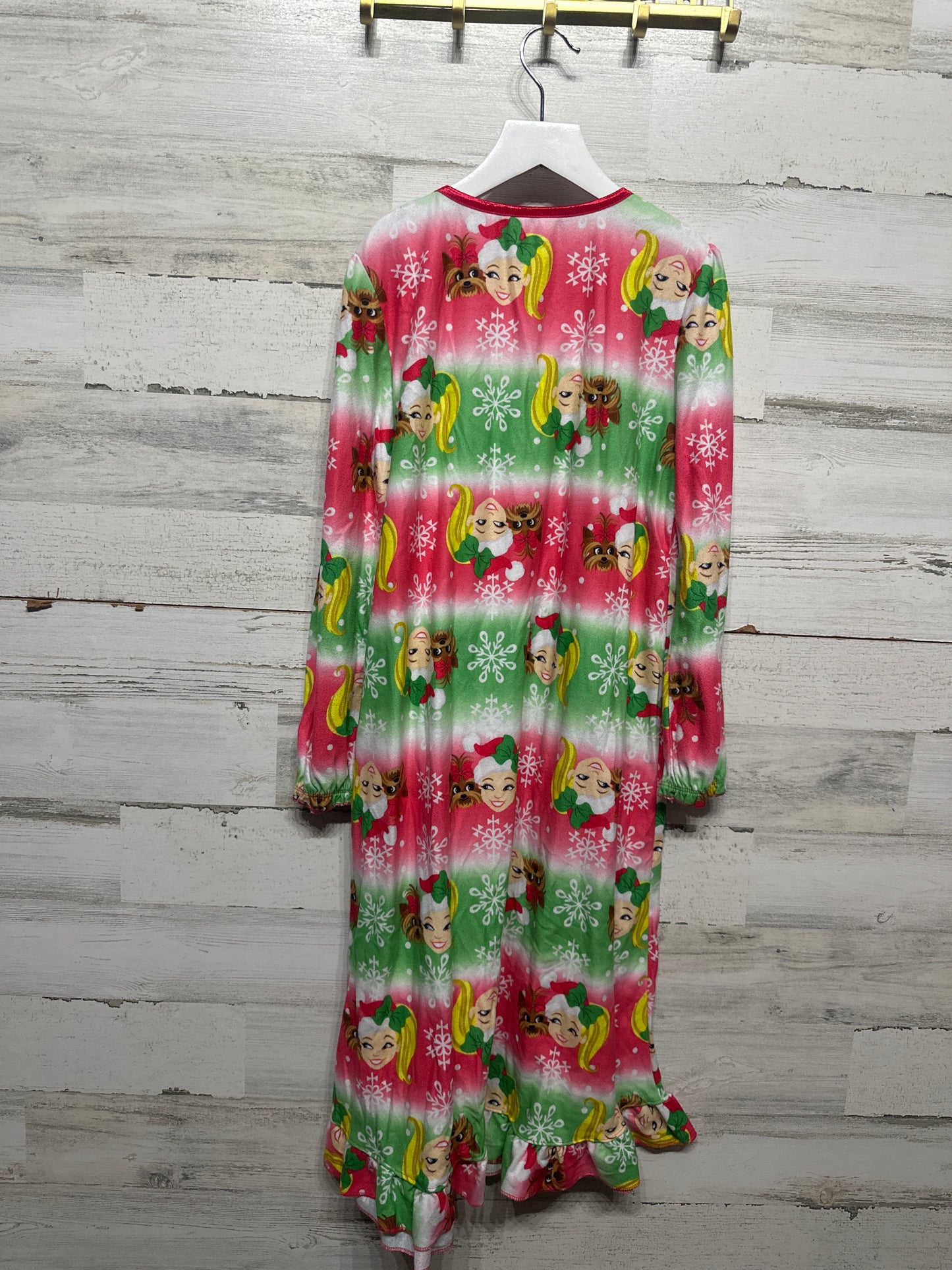 Girls Size Large Jo Jo Siwa Holiday Nightgown - Very Good Used Condition