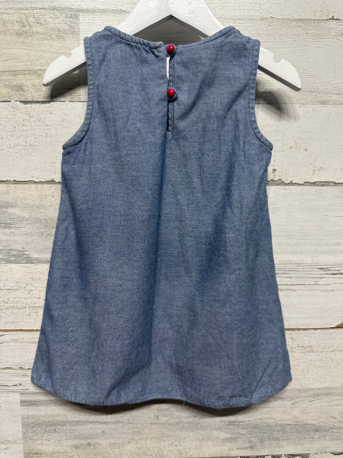 Girls Size 2t Bonnie Jean Stars and Stripes Patriotic Dress - Good Used Condition