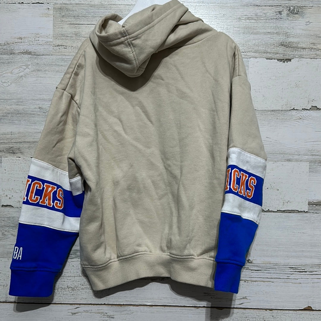 Preowned Size 9/10 Youth NBA New York Knicks hoodie - good used condition