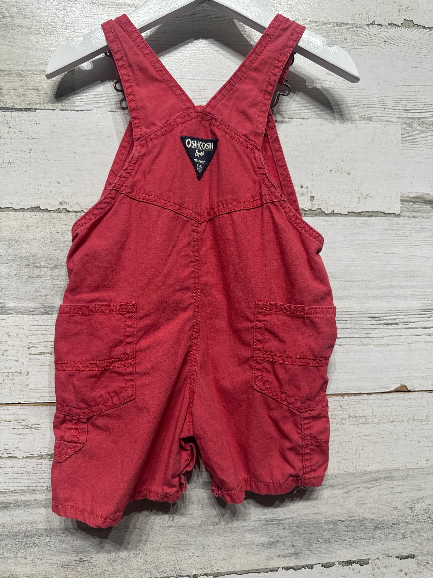 Size 18m Osh Kosh Red Overalls - Good Used Condition