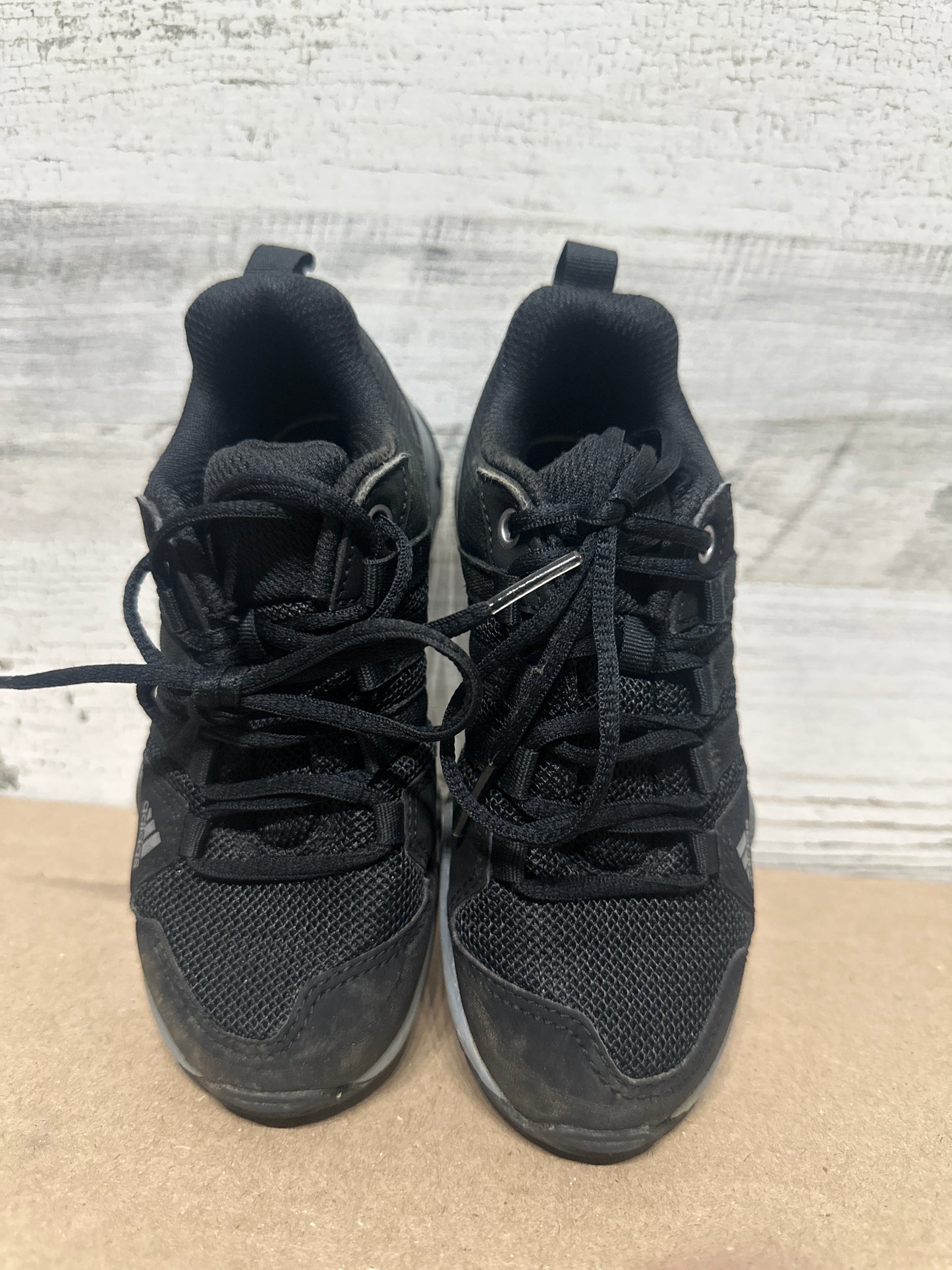 Boys Size 11k (Little Kids) Adidas Terrex Black Shoes - Good Used Condition
