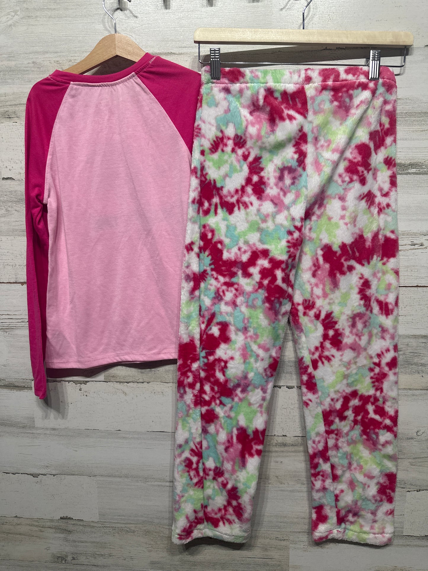 Girls Size 10-12 Large Wonder Nation Koala Pajama Set - Very Good Used Condition