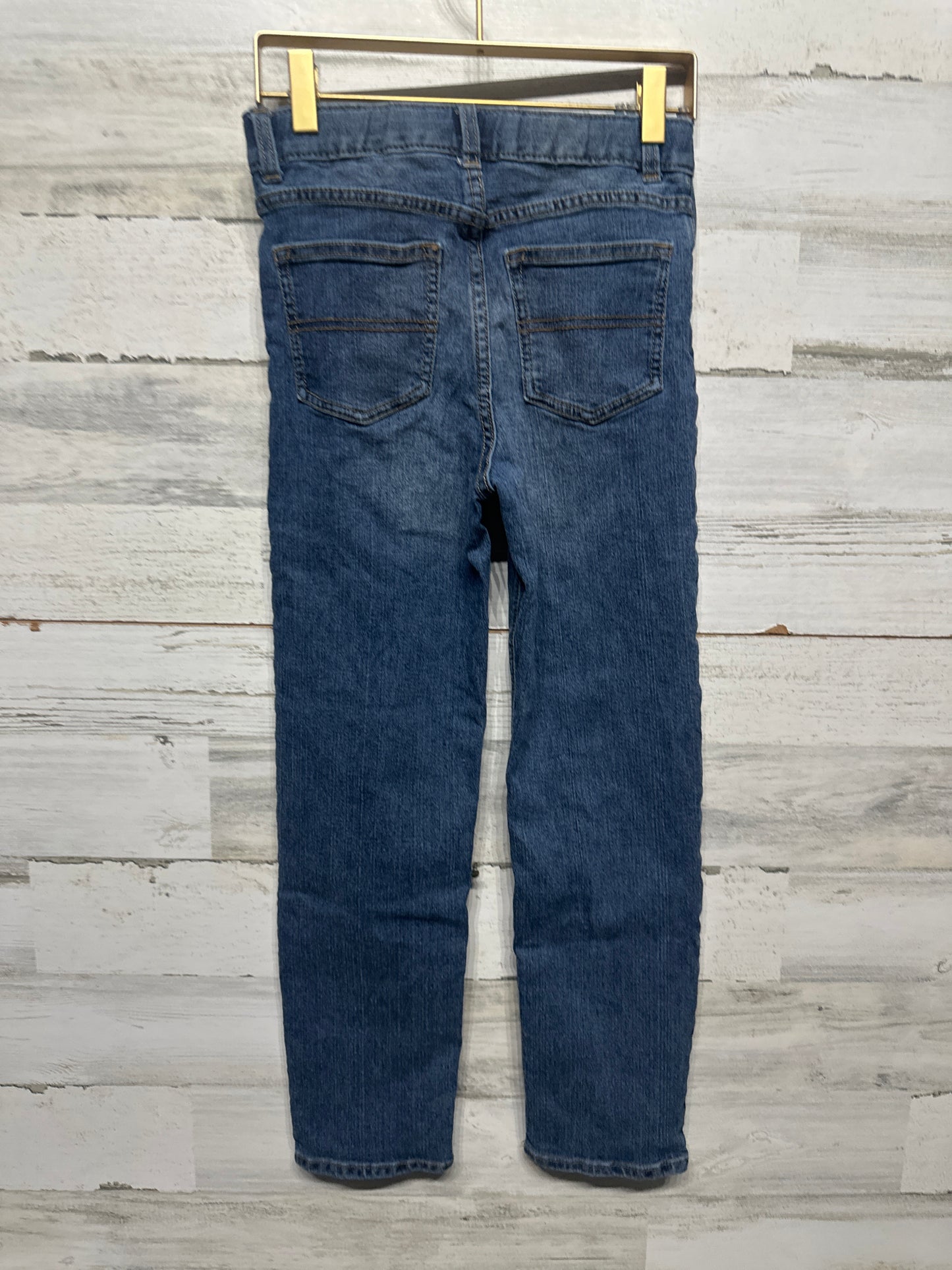 Boys Size 10 Regular Osh Kosh Straight Adjustable Waist Jeans - Very Good Used Condition