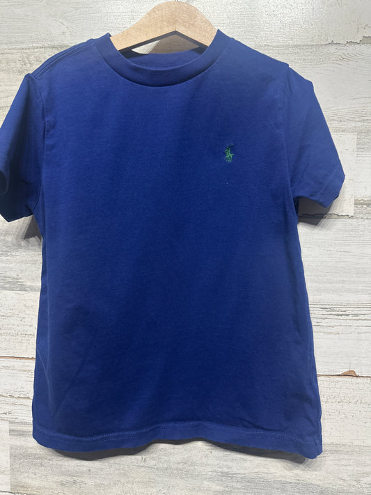 Size 6 Polo Ralph Lauren Blue T-Shirt - Very Good Used Condition