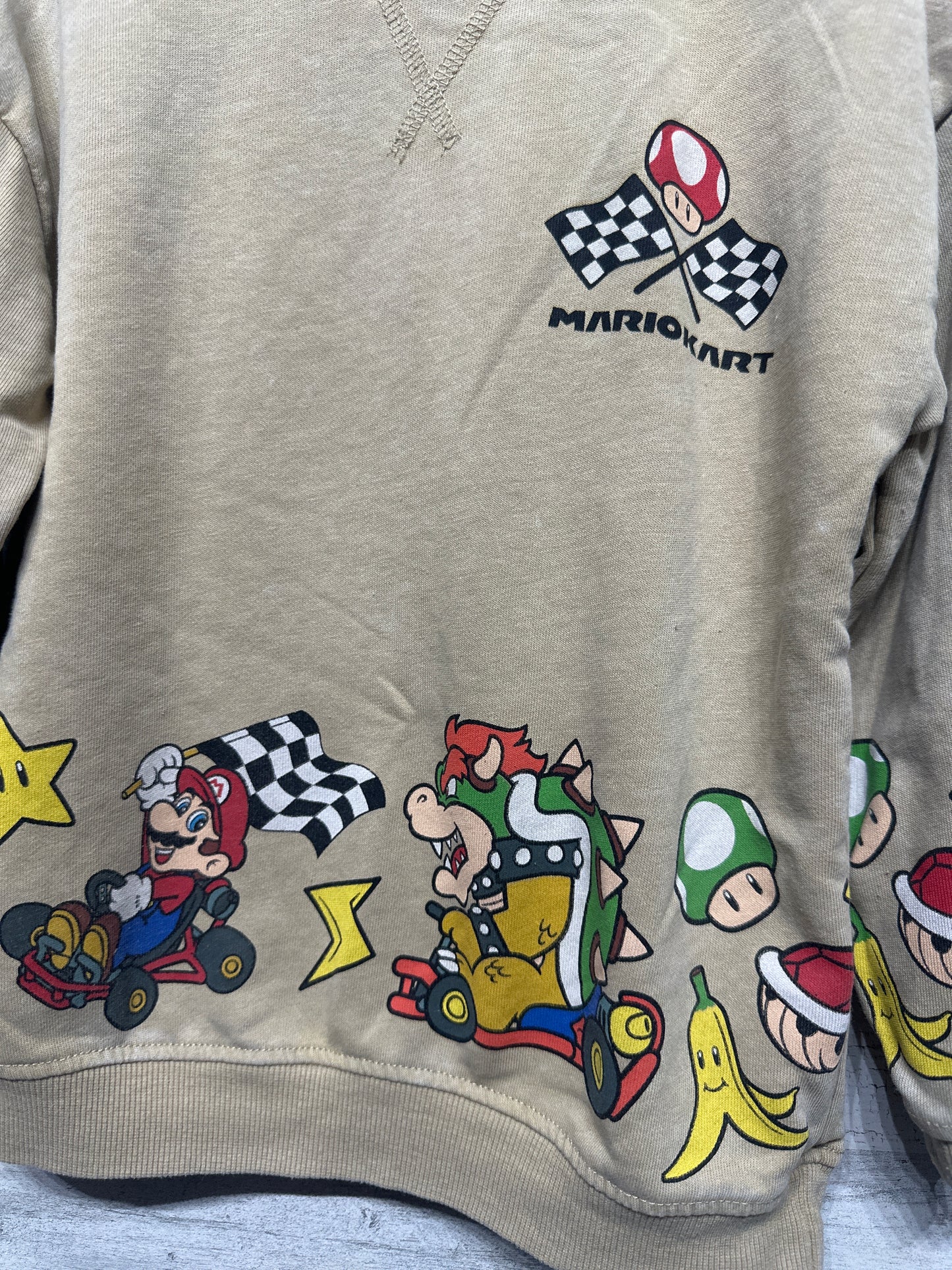 Boys Size 5t Nintendo MarioKart Sweatshirt - Good Used Condition