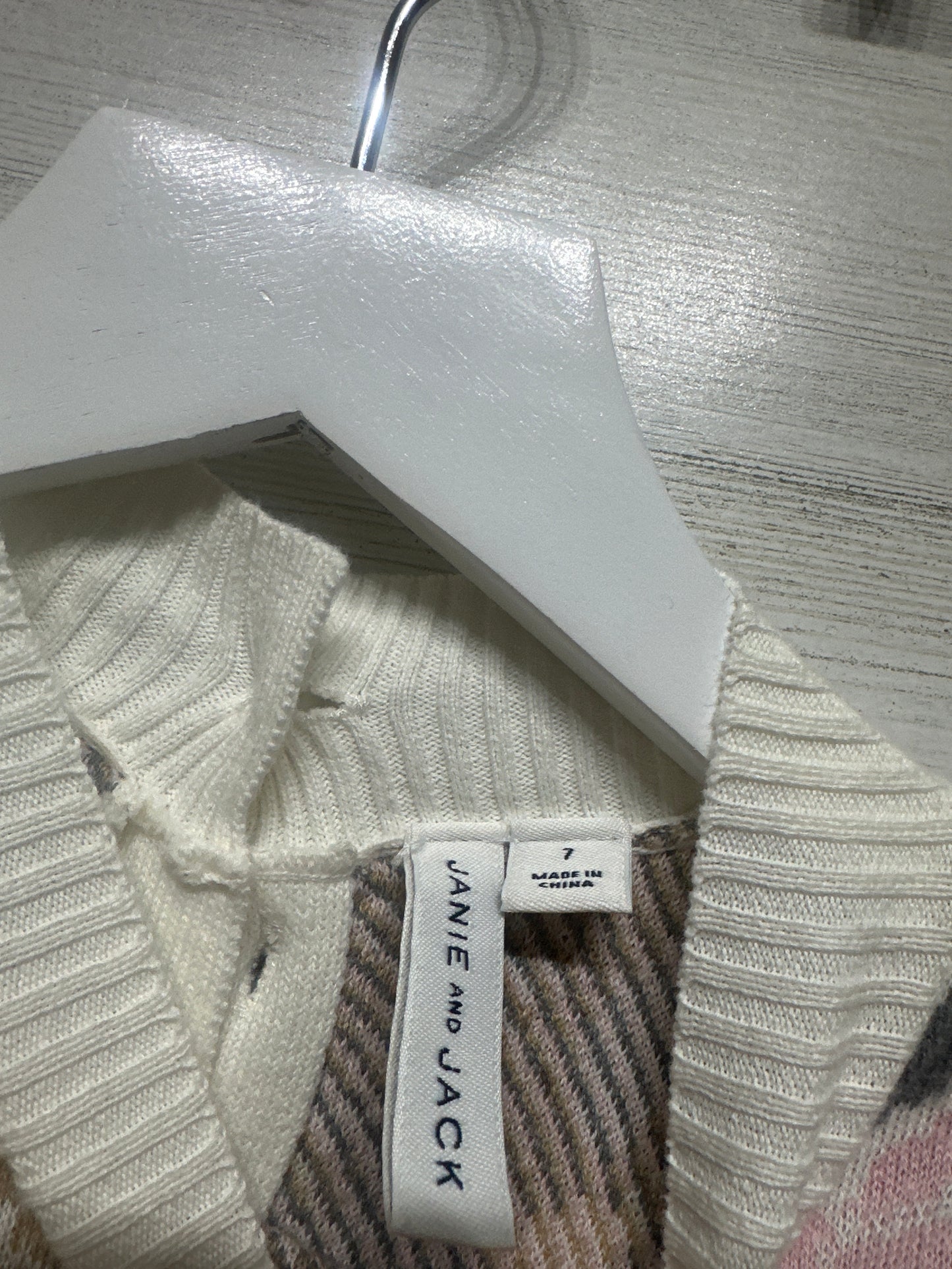 Girls Size 7 Janie and Jack Sweater Dress- Play Condition*