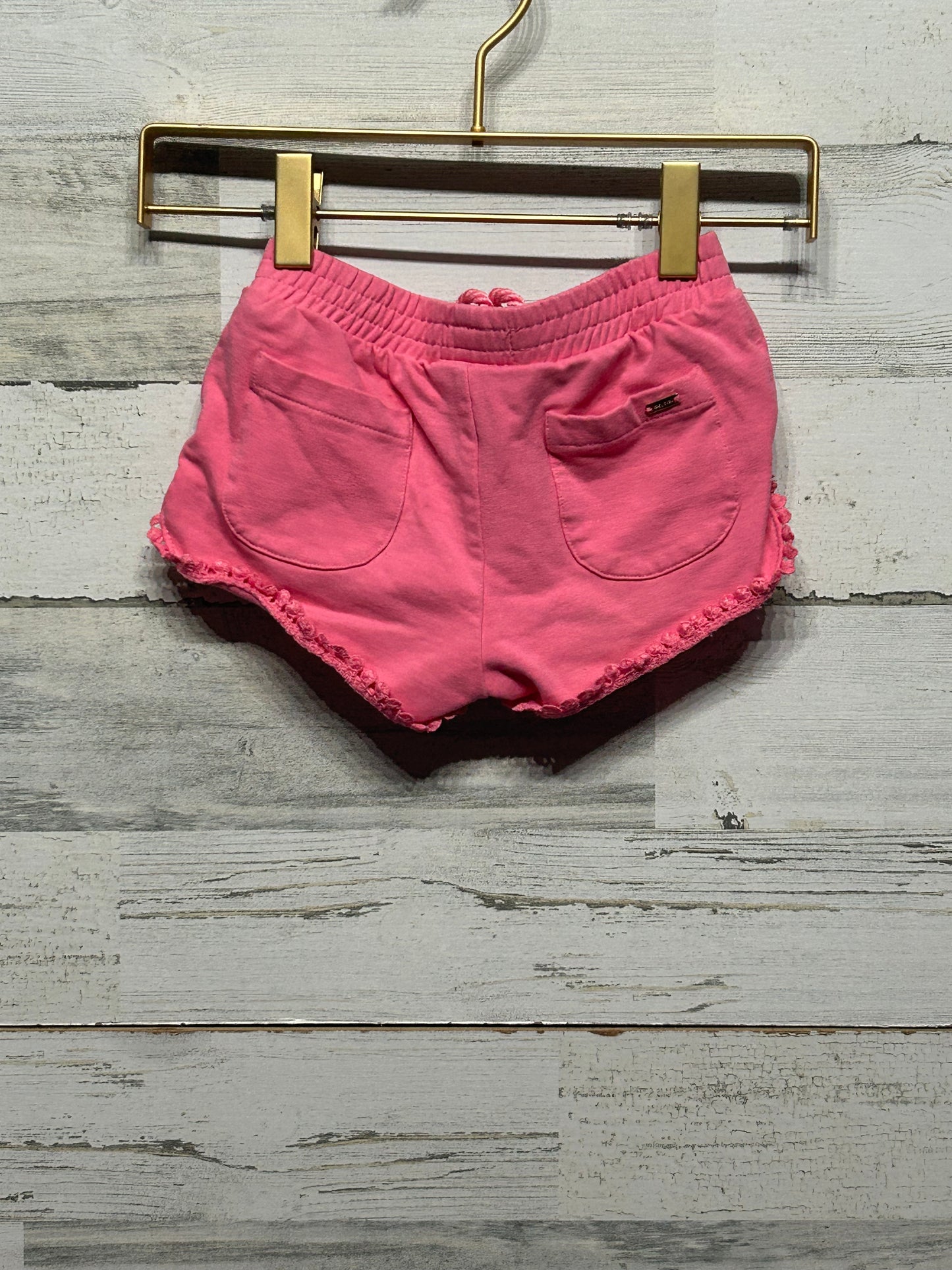 Girls Size 2 Mayoral Pink Shorts - Good Used Condition