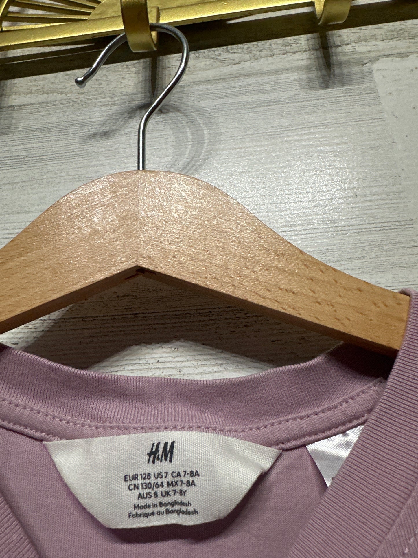 Minnie Mouse Shirt H&M Girls Size 7 VGUC