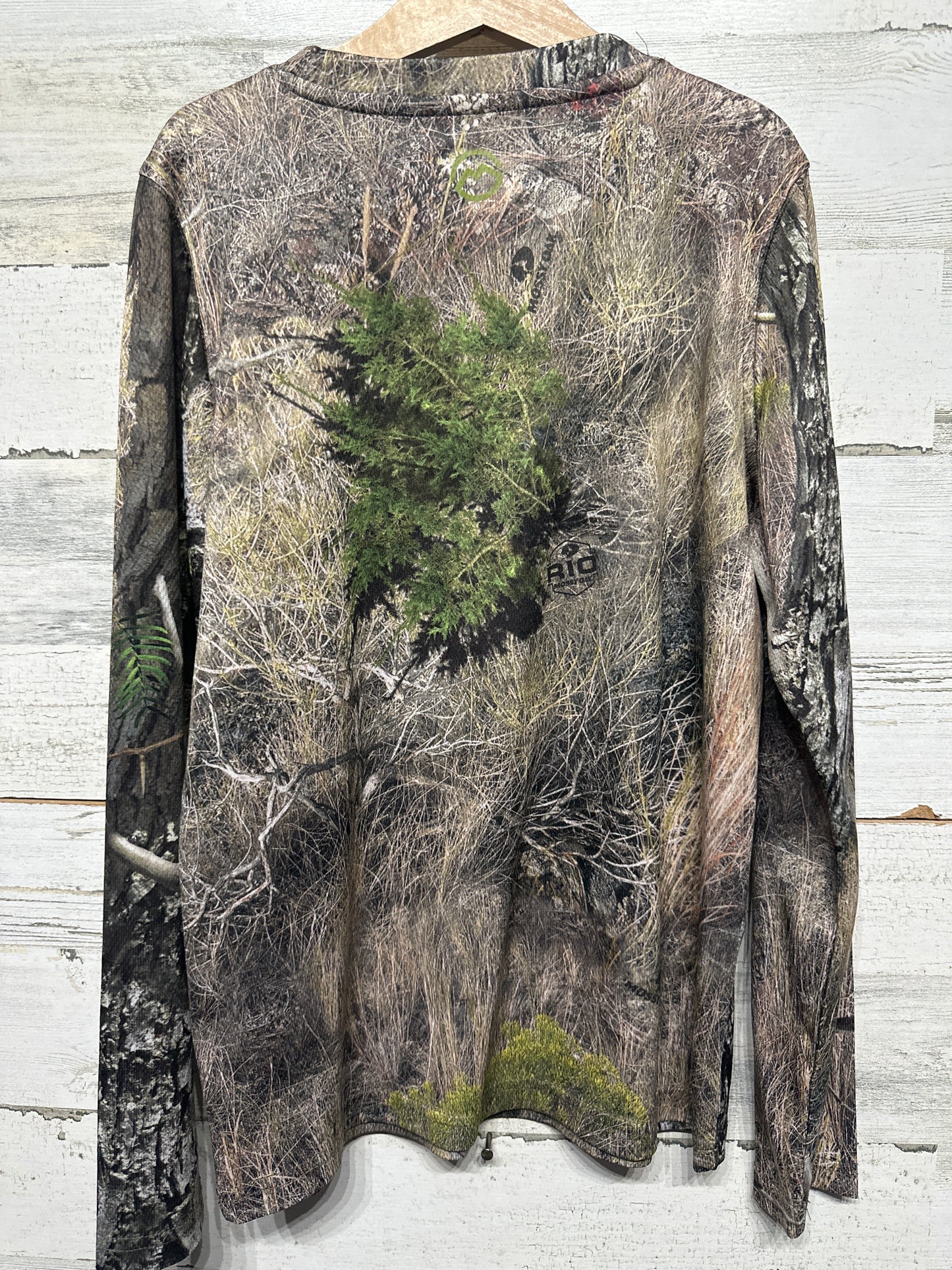 Magellan Hunt Gear Camo Drifit Long Sleeve Shirt Boys Medium 10-12 VGUC