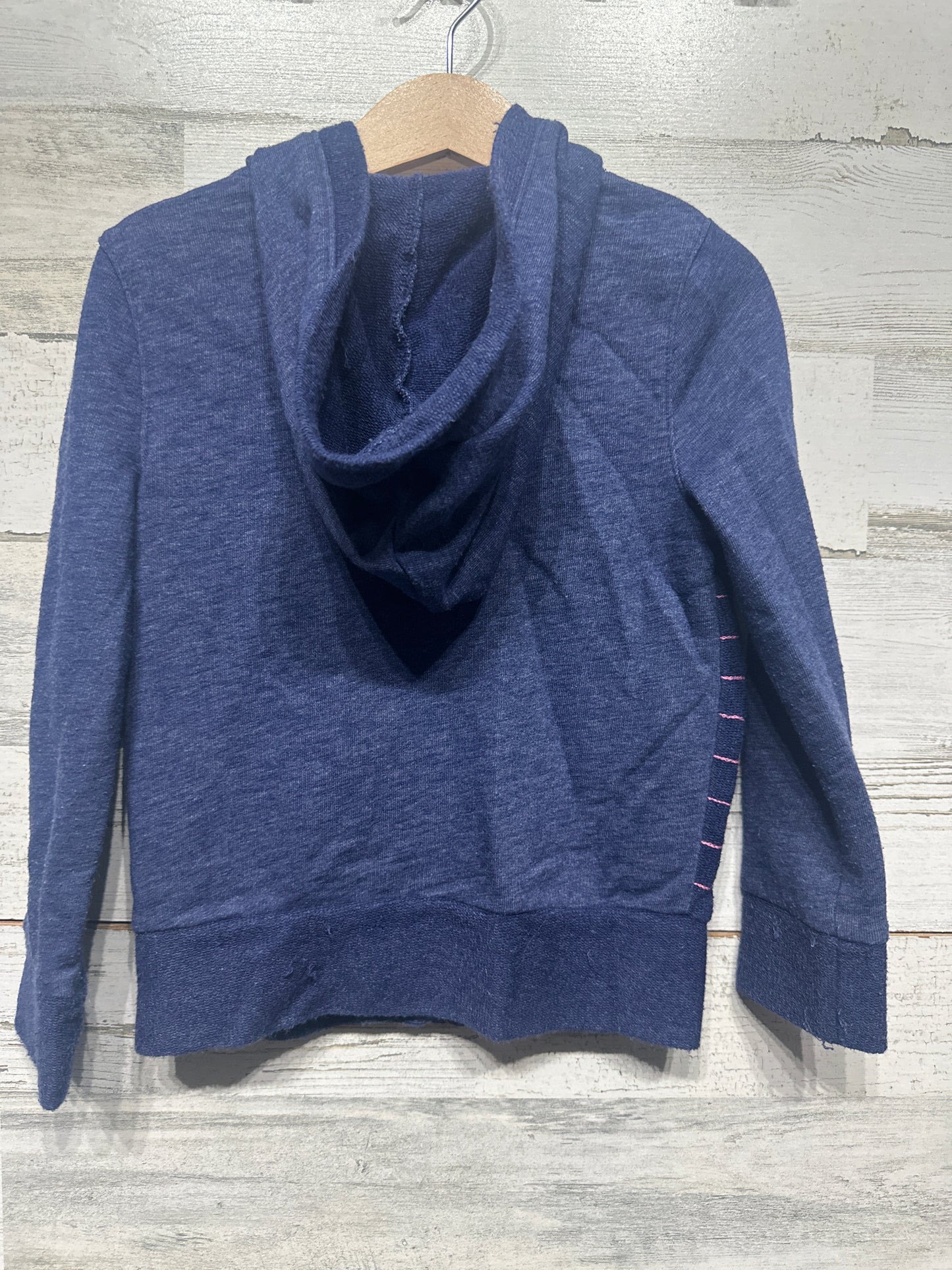 Size 4-5 XS Cat and Jack Navy Hooded Jacket - Good Used Condition