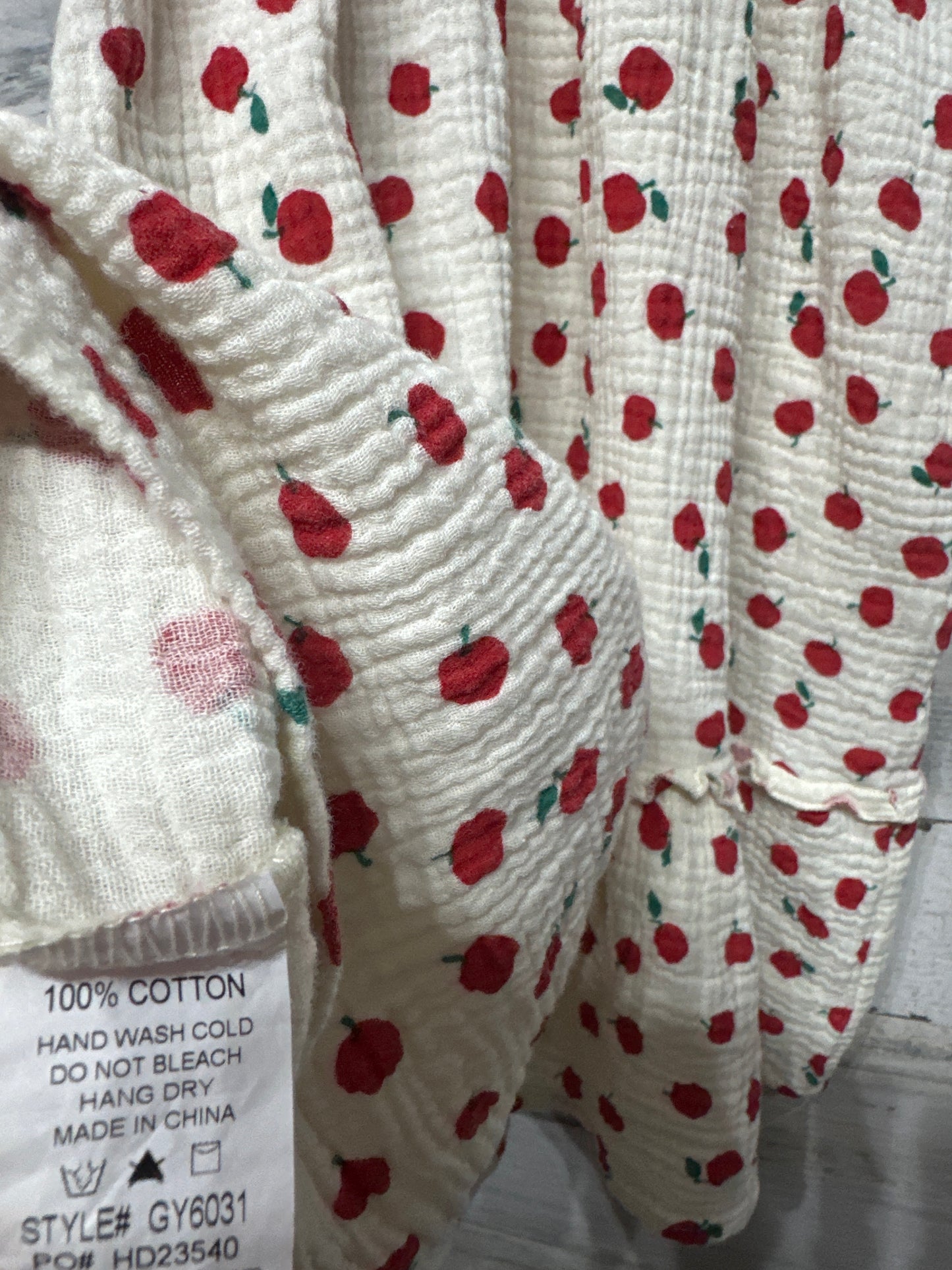 Hayden Girls Size Small Apples Dress VGUC