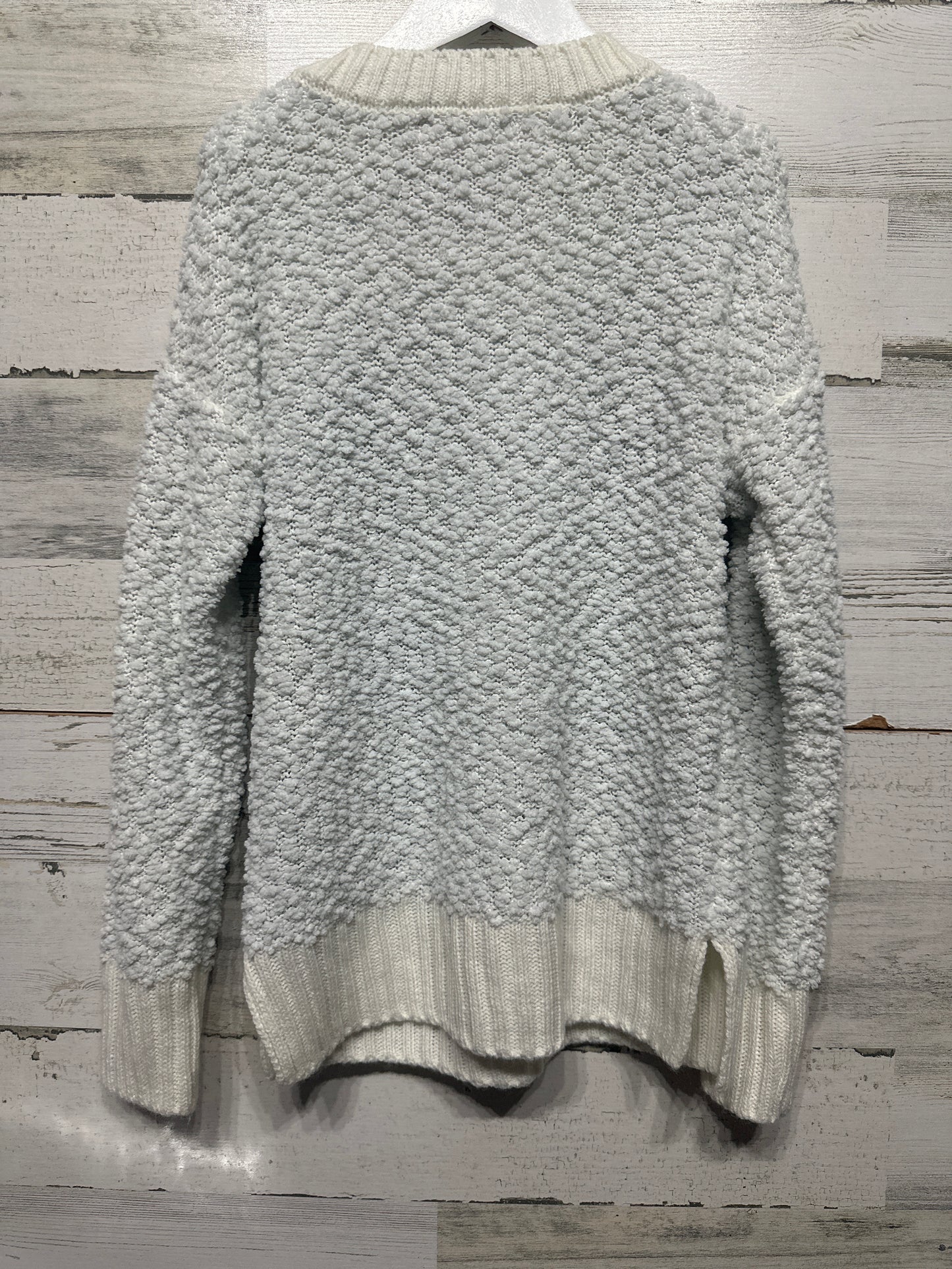 Girls Size 10-12 Medium Jolie & Joy Popcorn Fleece Sweater - Good Used Condition