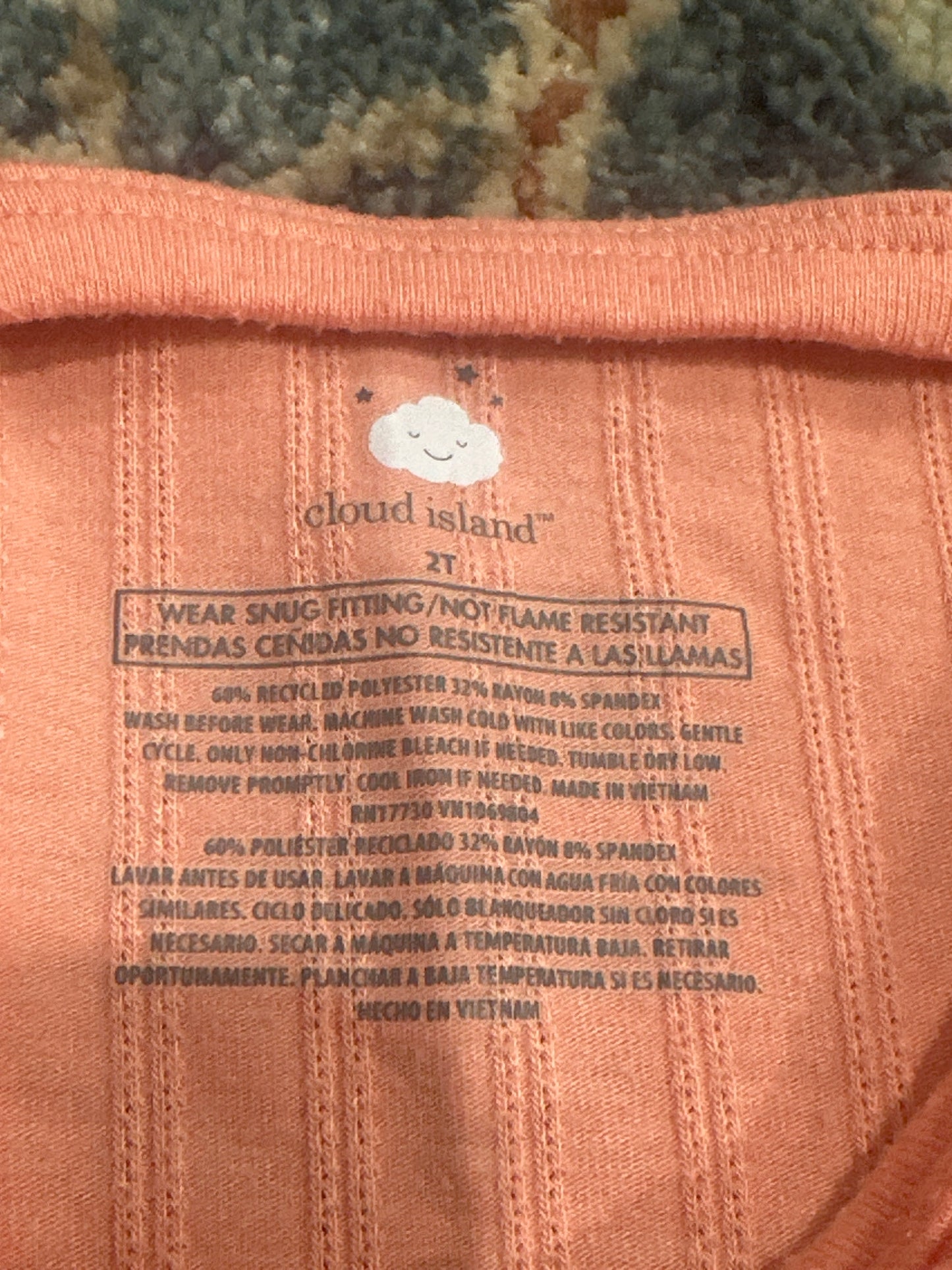 Cloud Island Girls 2T Pajama Set GUC