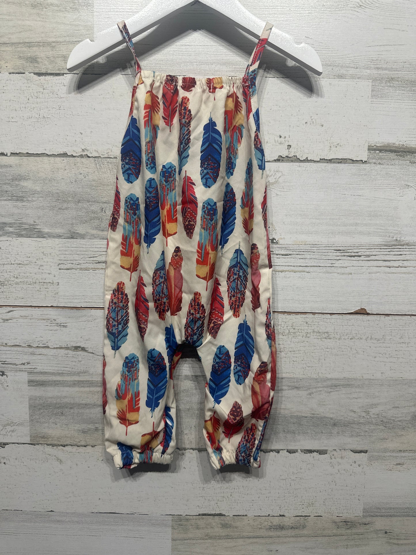 Girls Size 18-24m Piano Kidswear Feather Romper - Very Good Used Condition