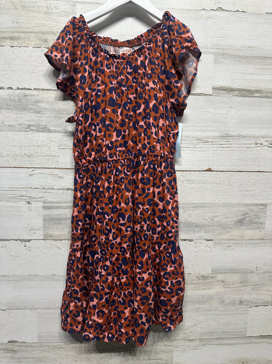 Size 10/12 Large Cat and Jack Rose Animal Print Dress - New With Tags