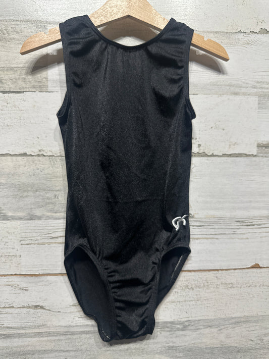 Medium Child (7/8) GK Black Leotard - Very Good Used Condition