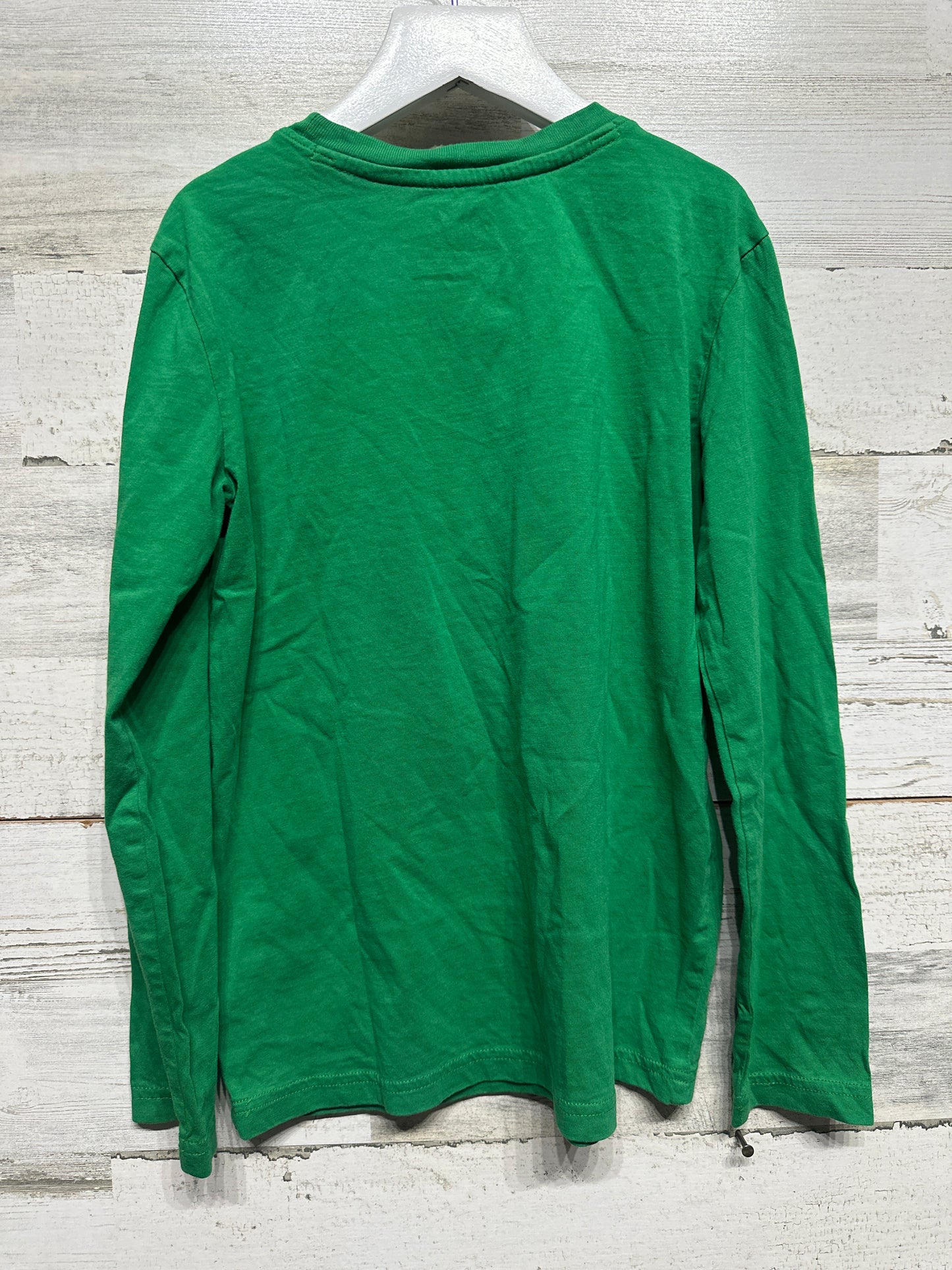 Primary Brand Long Sleeve Green Shirt - Boys Size 8-9 - Very Good Used Condition