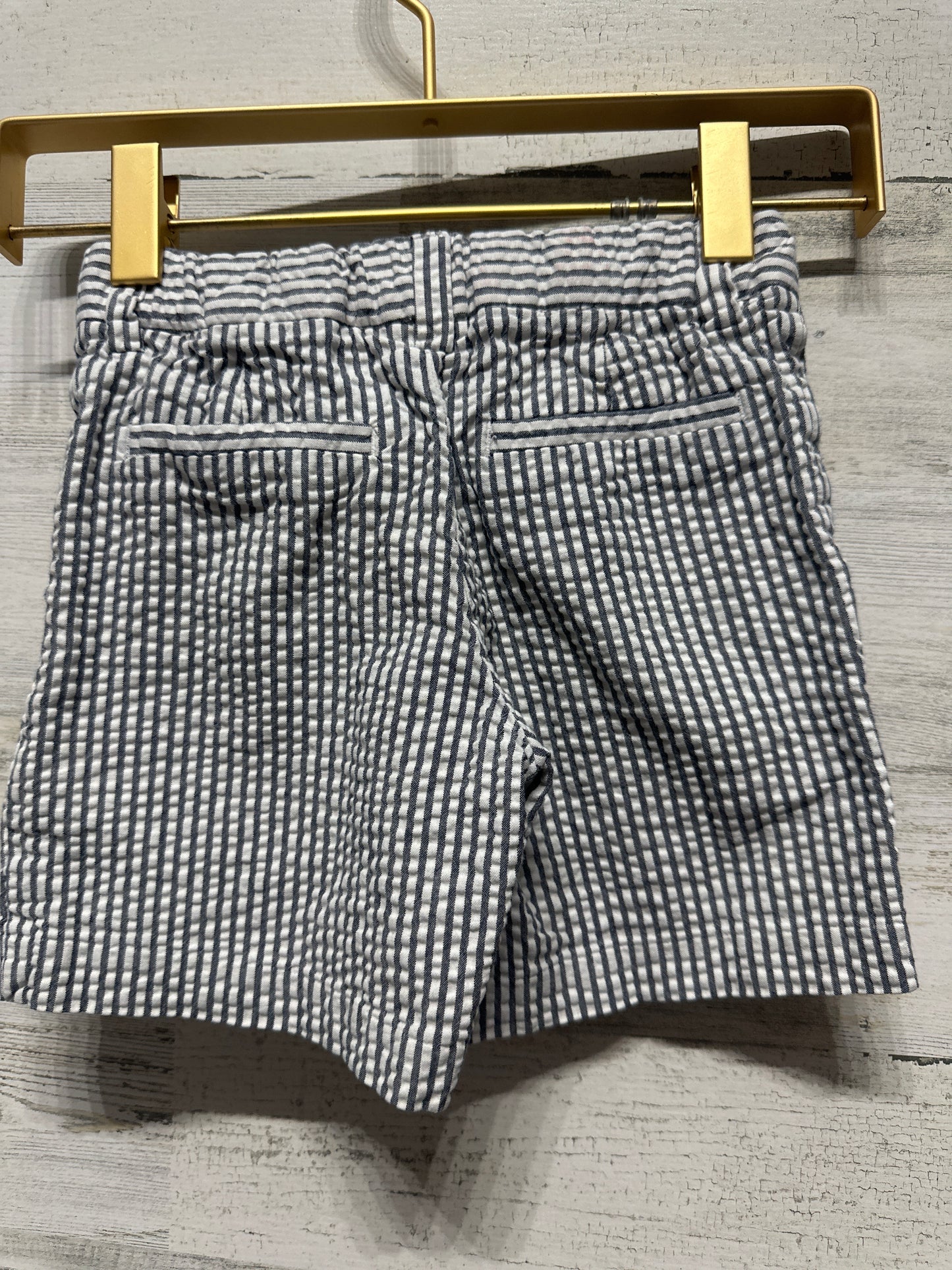 Boys Size 3t Gymboree Dressed Up Seersucker Shorts - Very Good Used Condition
