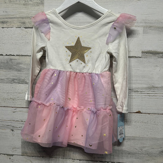 Girls Size 2t Cat and Jack Star Tulle Dress - New With Tags