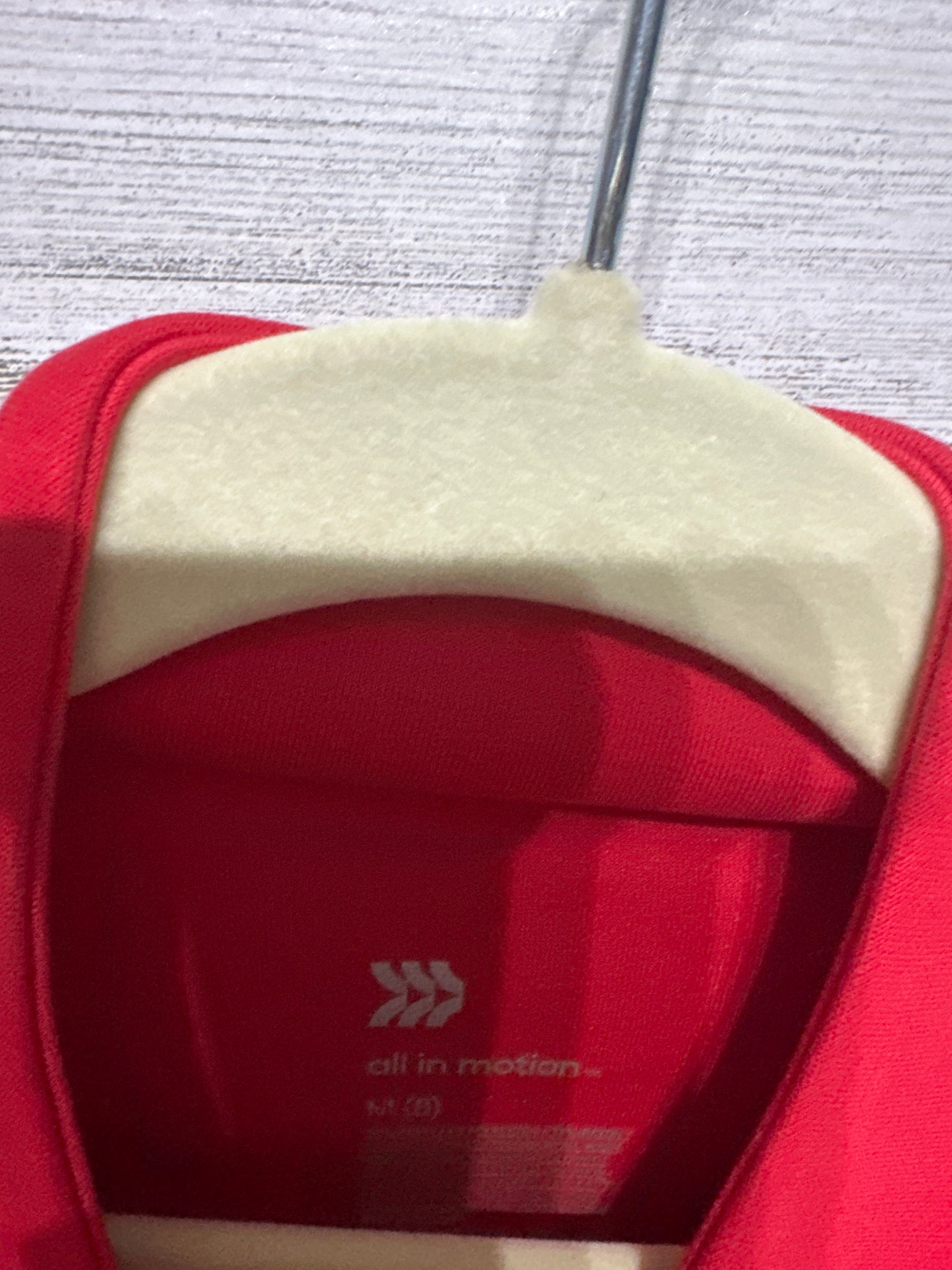 Girls Size 8 (Medium) All in Motion Red Pullover - Good Used Condition